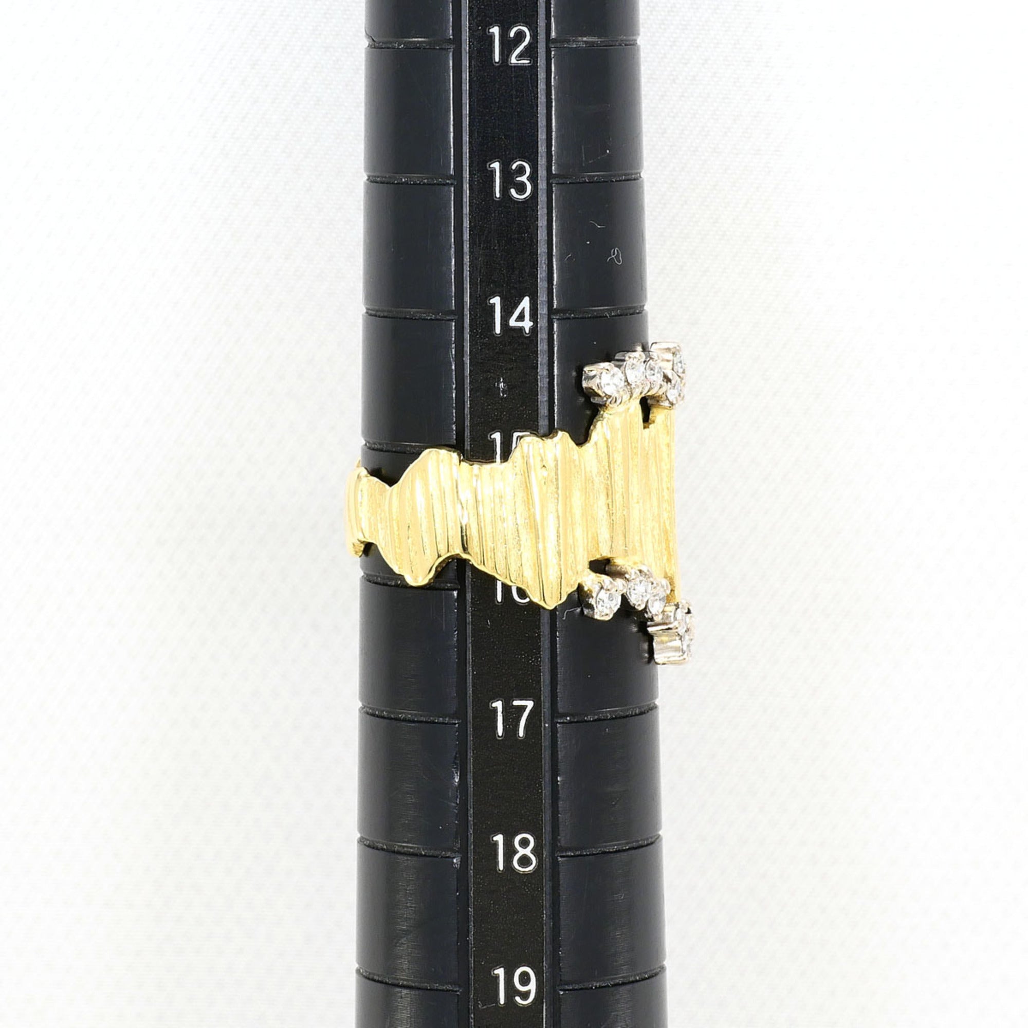 Unbranded White Gold Yellow Gold Yellow Gold (18K) White Gold (18K) Band Ring (Pre-Owned)