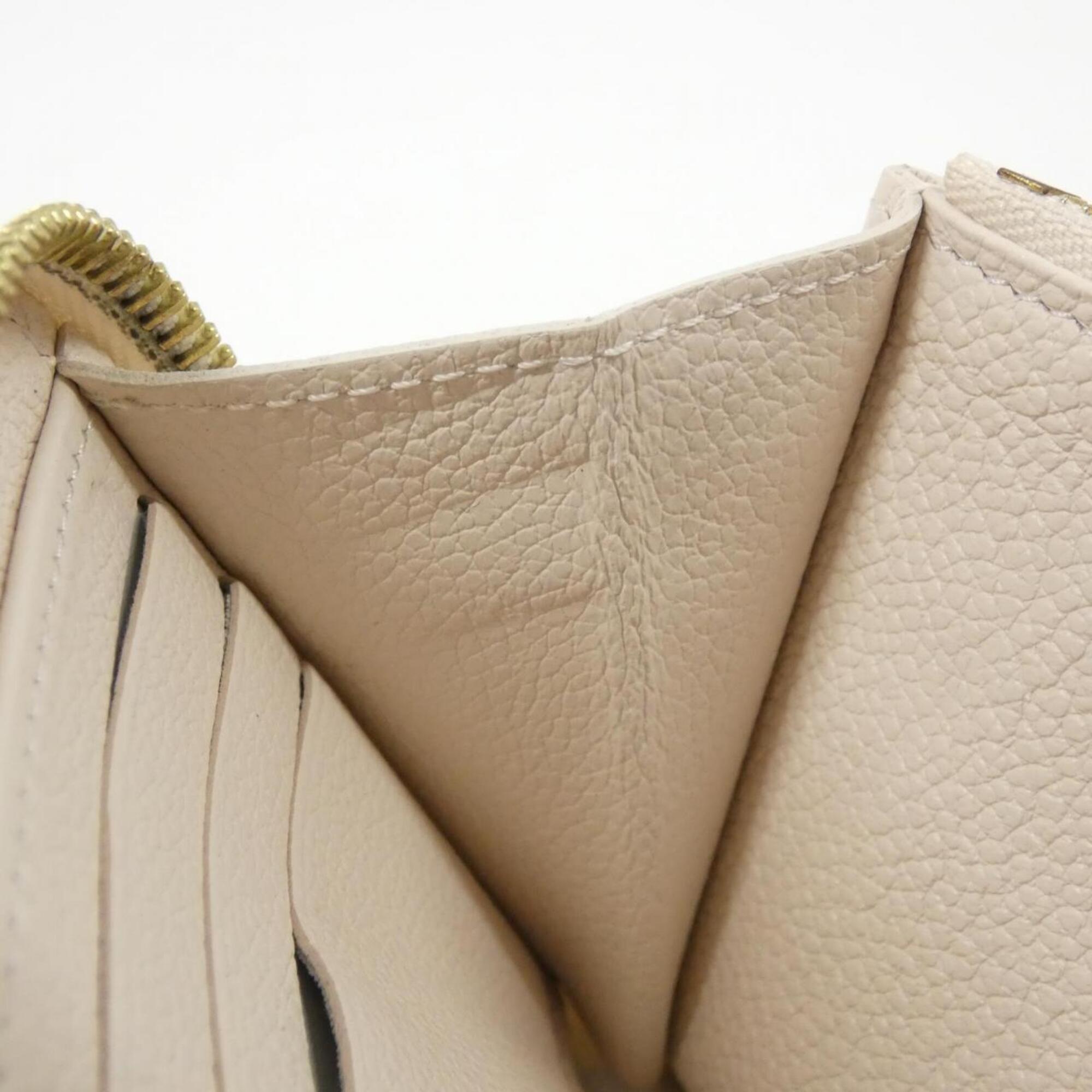 Louis Vuitton Monogram Empreinte Bicolor White Monogram Empreinte Long Wallet (Bi-Fold) (Pre-Owned)