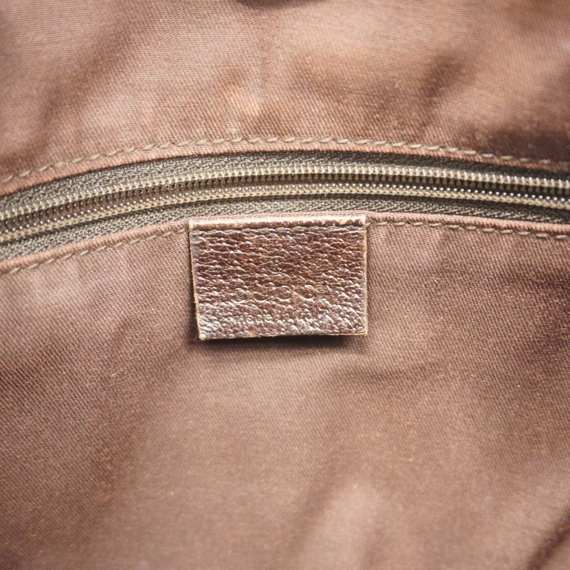 Gucci Beige Canvas Tote Bag (Pre-Owned)