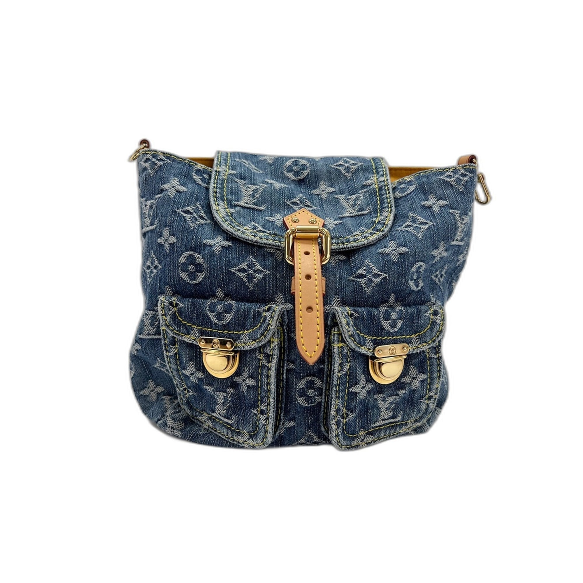 Louis Vuitton Blue Backpack (Pre-Owned)