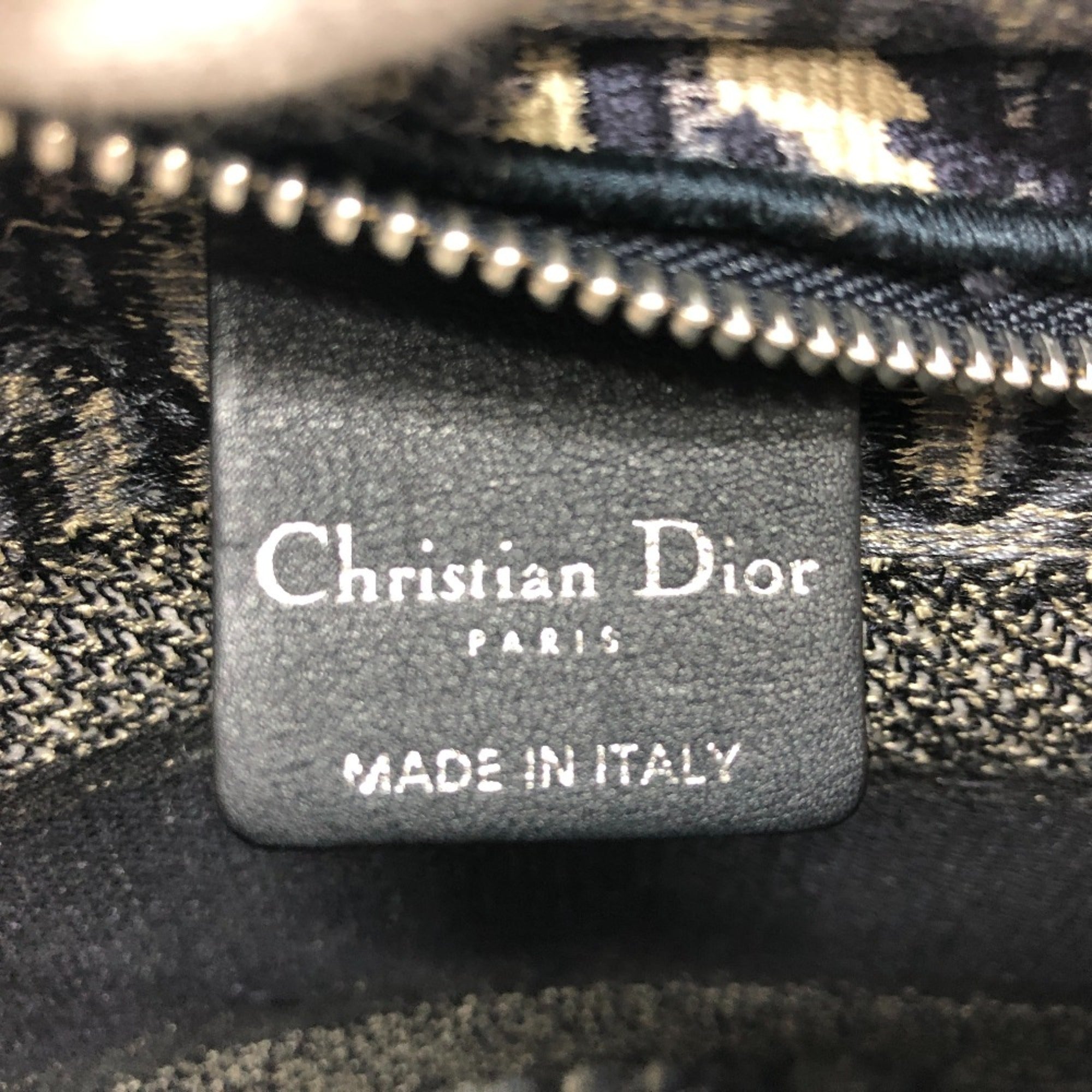 Christian Dior Navy Other Shoulder Bag (Pre-Owned)