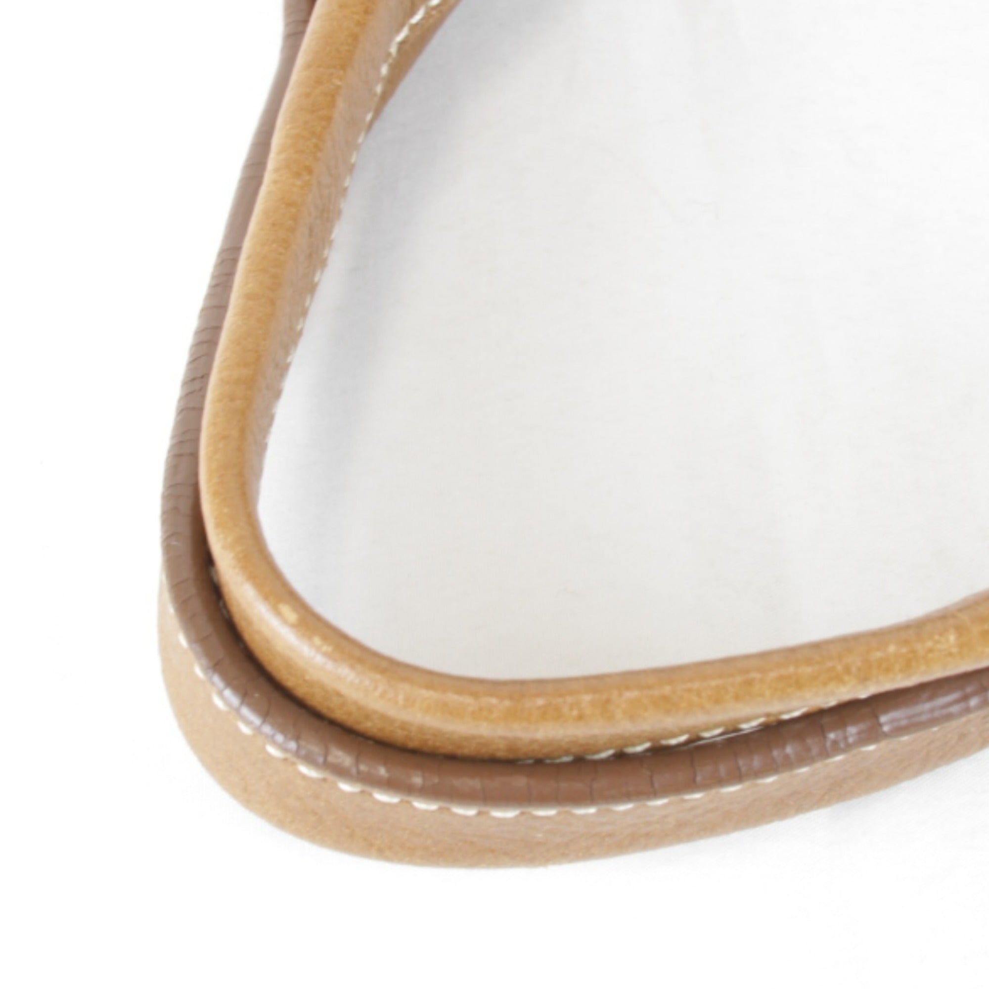 Cartier Marcello Camel Leather Handbag (Pre-Owned)