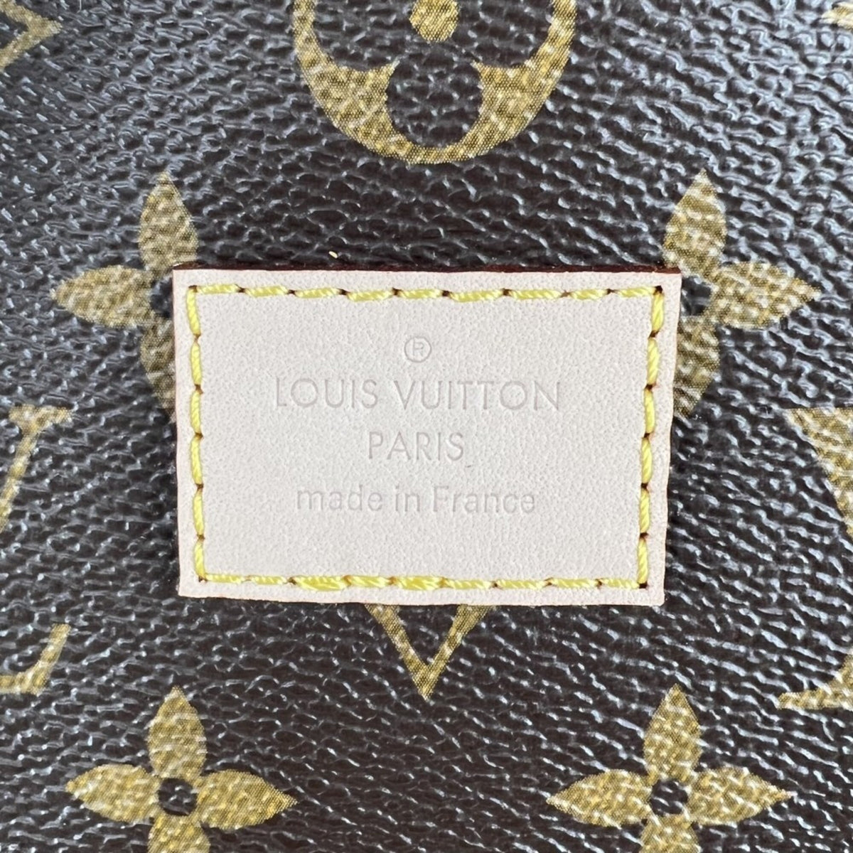 Louis Vuitton Brown Monogram Canvas Handbag Shoulder Bag (Pre-Owned)