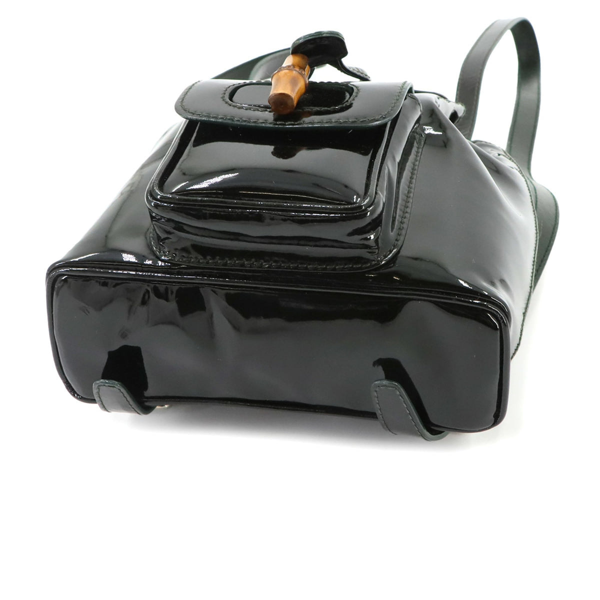 Gucci Black Leather Backpack (Pre-Owned)