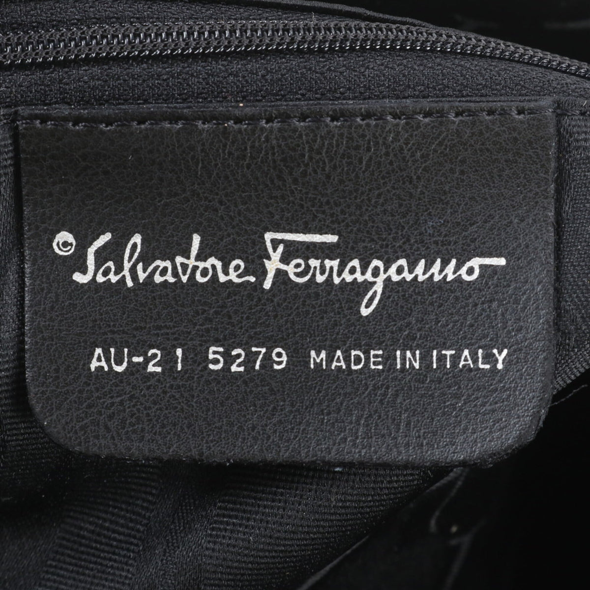 Salvatore Ferragamo Brown Multi-Color Leather Nylon Boston Bag Tote Bag (Pre-Owned)