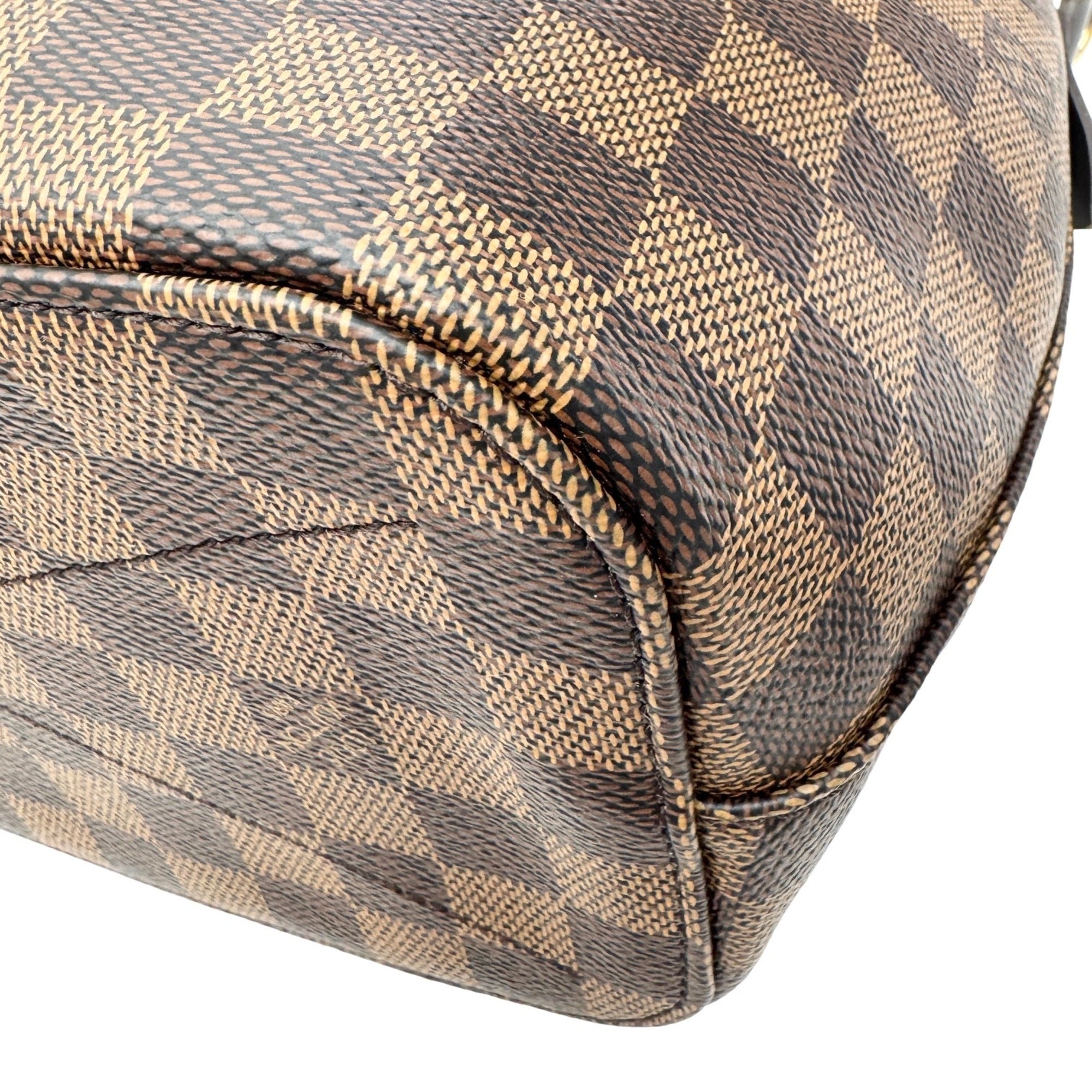 Louis Vuitton Damier Brown Damier Canvas Damier Canvas Handbag Shoulder Bag (Pre-Owned)