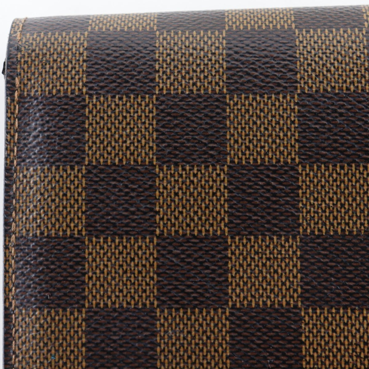 Louis Vuitton Damier Brown Damier Canvas Long Wallet (Bi-Fold) (Pre-Owned)