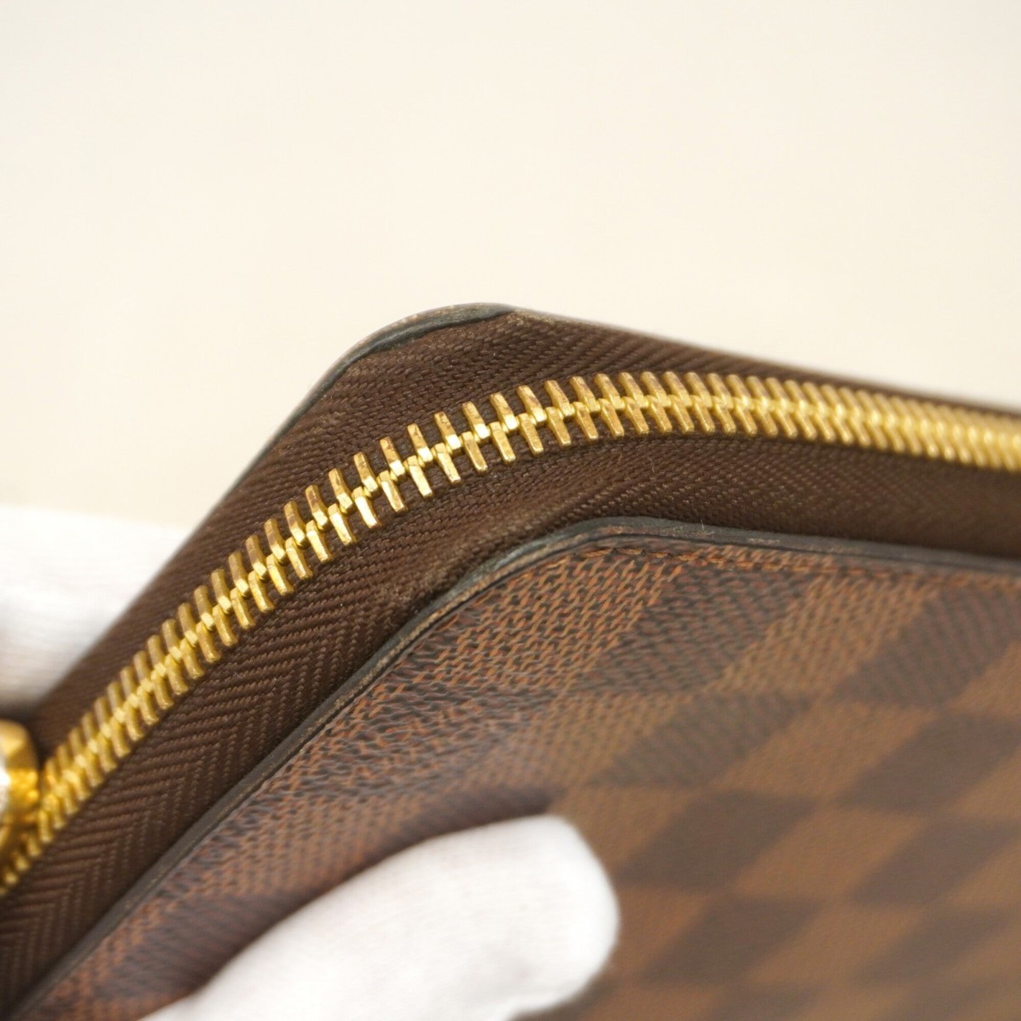 Louis Vuitton Ebene Long Wallet (Bi-Fold) (Pre-Owned)