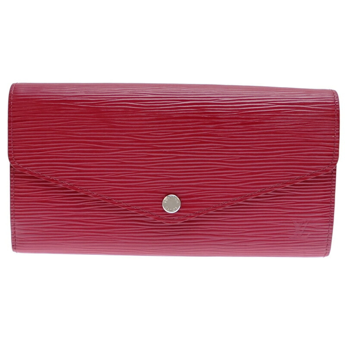 Louis Vuitton Fuchsia Pink Pink Epi Leather Long Wallet (Bi-Fold) (Pre-Owned)