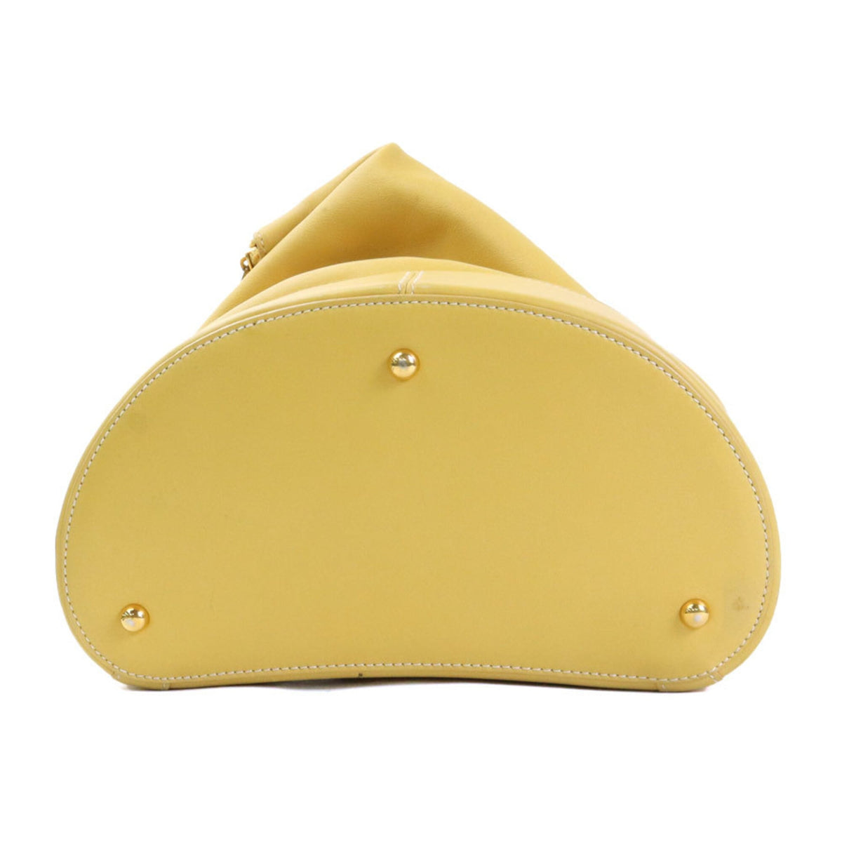 Loewe Yellow Leather Backpack (Pre-Owned)