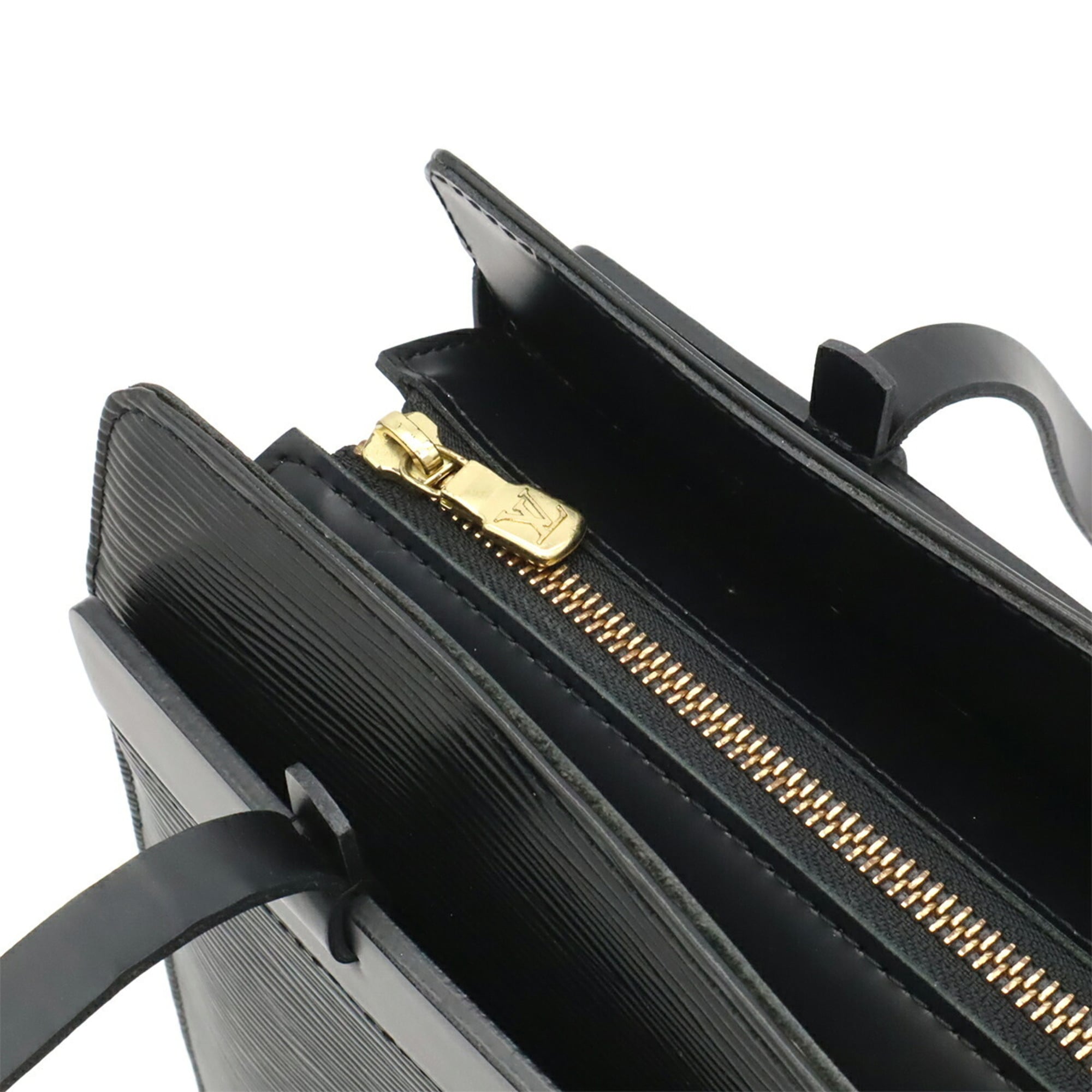 Louis Vuitton Epi Black Noir Epi Leather Shoulder Bag Tote Bag (Pre-Owned)