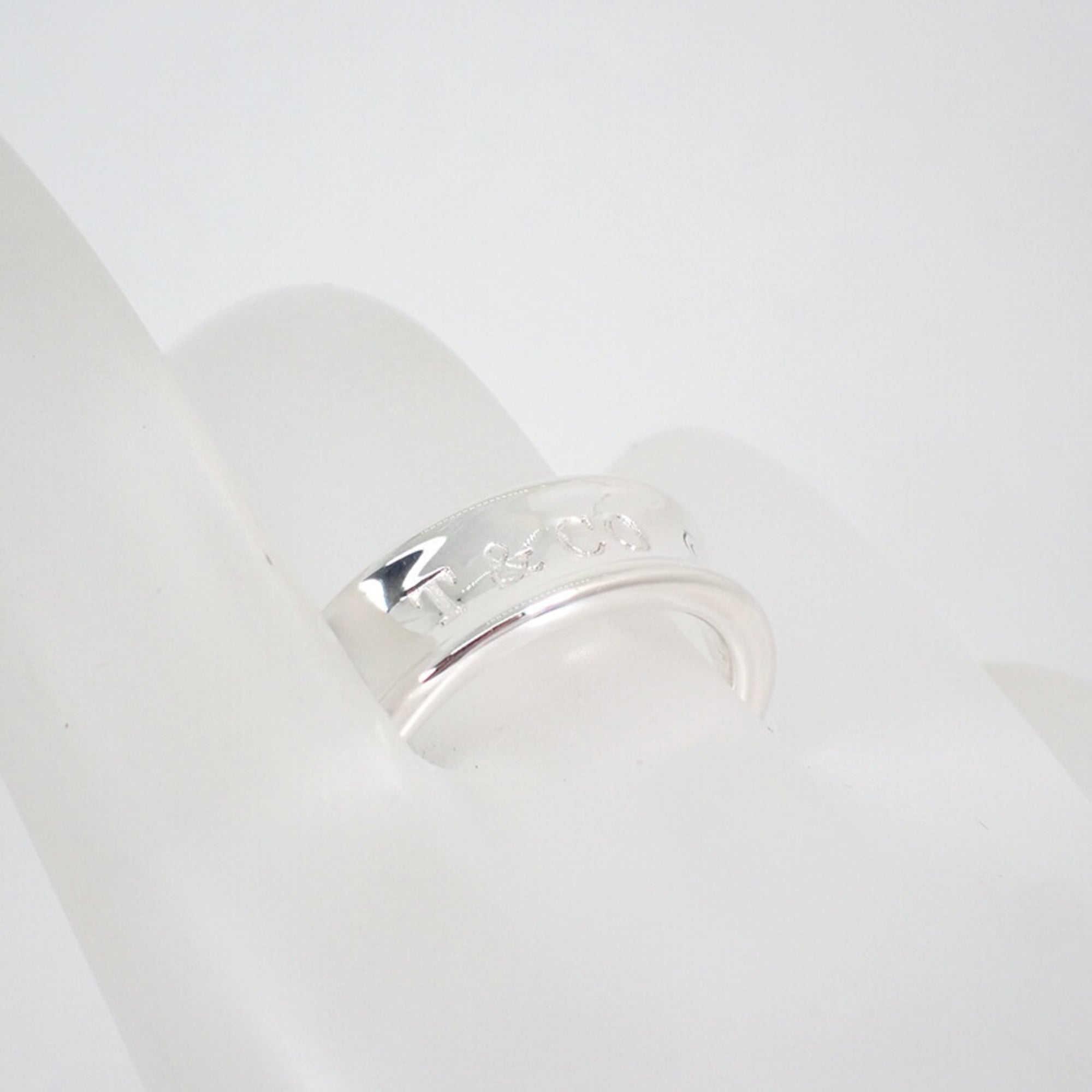 Tiffany Sterling Silver 925 Band Ring (Pre-Owned)