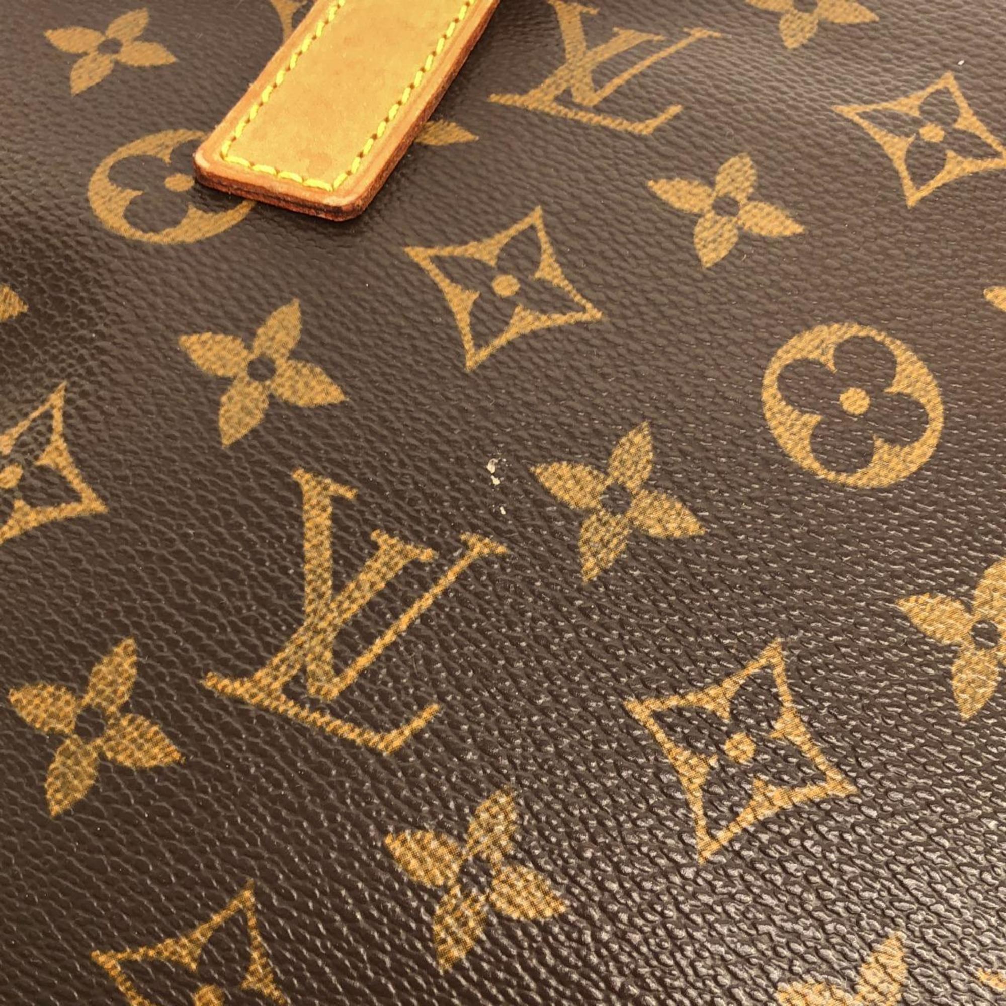 Louis Vuitton Marron Coated Canvas Handbag (Pre-Owned)