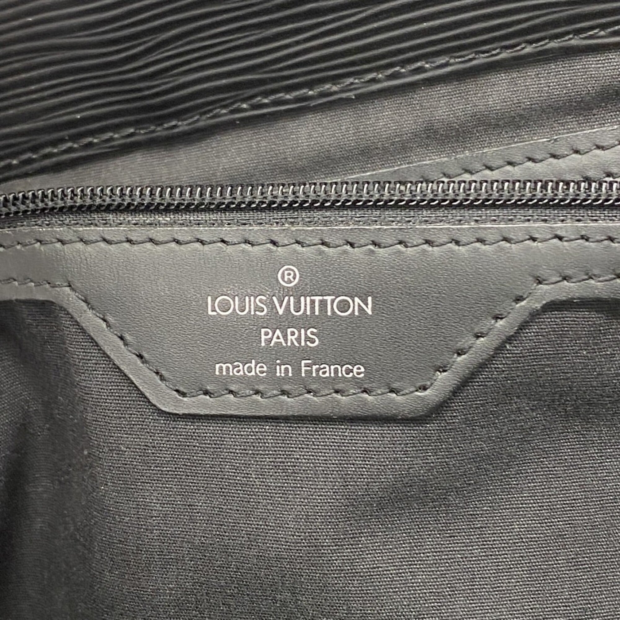 Louis Vuitton Noir Tote Bag (Pre-Owned)