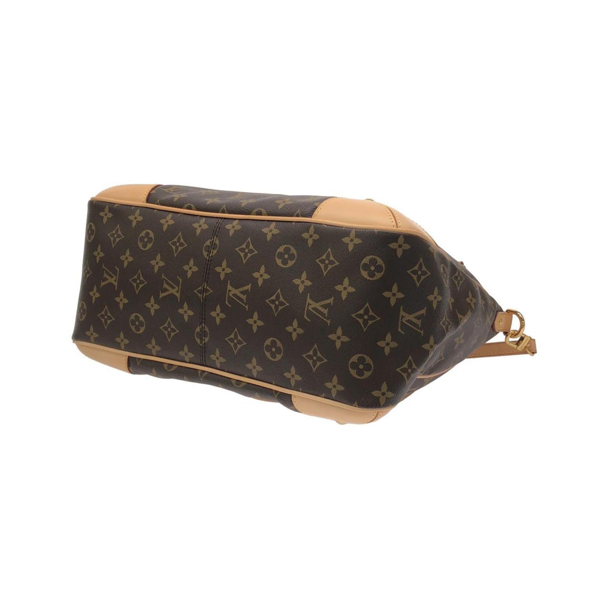 Louis Vuitton Brown Coated Canvas Handbag (Pre-Owned)