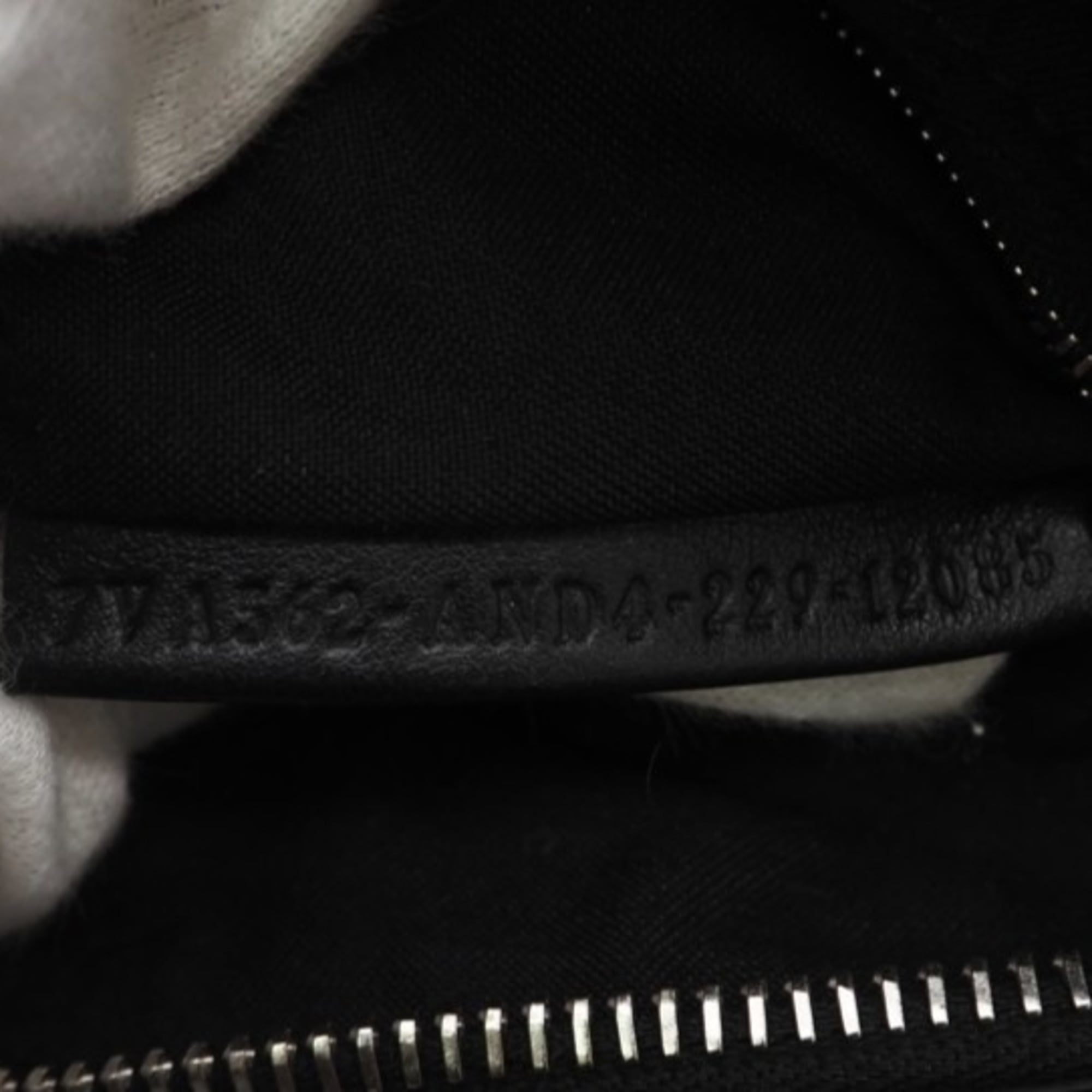 Fendi Gray Coated Canvas Fanny Pack (Pre-Owned)