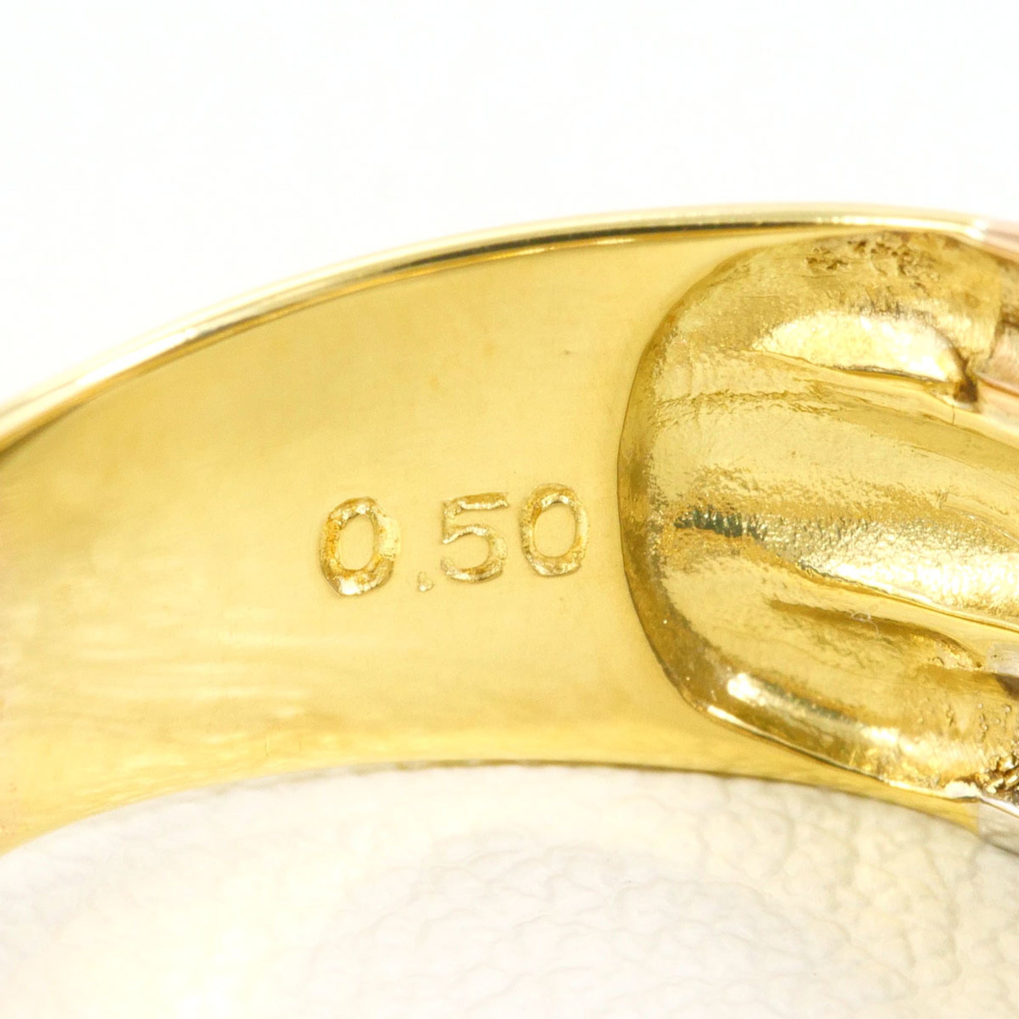 Unbranded Pink Gold Platinum Yellow Gold Yellow Gold (18K) Pink Gold (18K) Platinum 900 Band Ring (Pre-Owned)