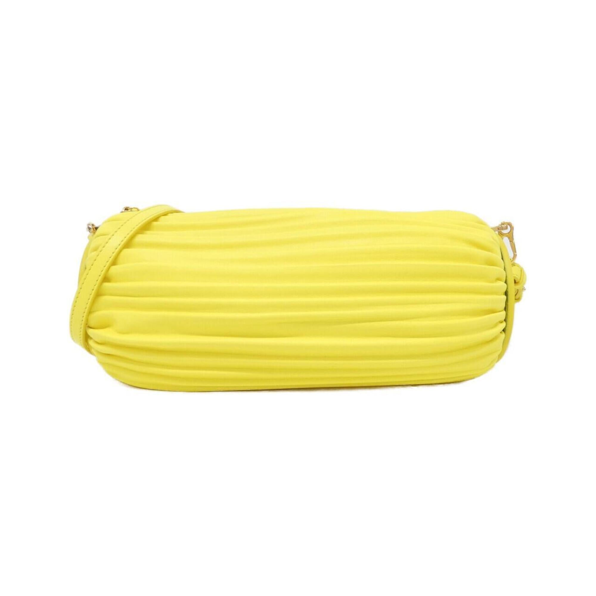 Loewe Yellow Leather Handbag Pouch Shoulder Bag (Pre-Owned)
