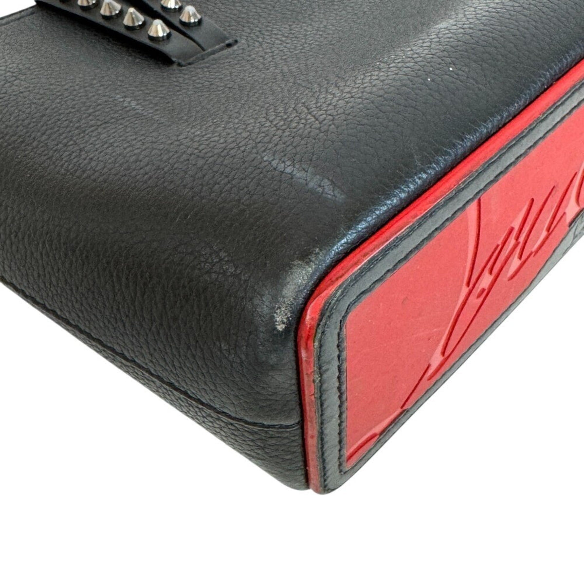 Christian Louboutin Black Leather Handbag (Pre-Owned)