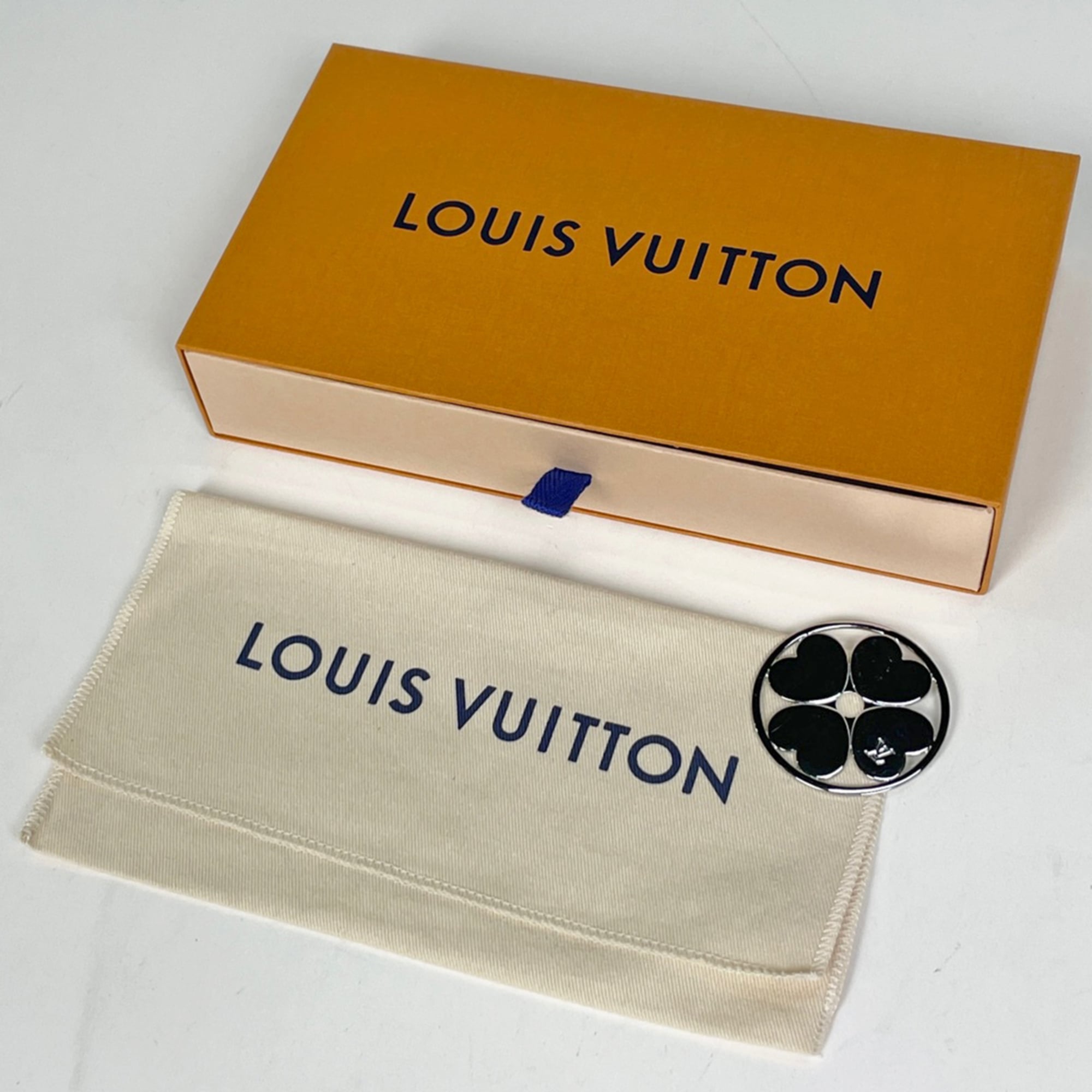 Louis Vuitton Brown Monogram Sky Blue Monogram Long Wallet (Bi-Fold) (Pre-Owned)