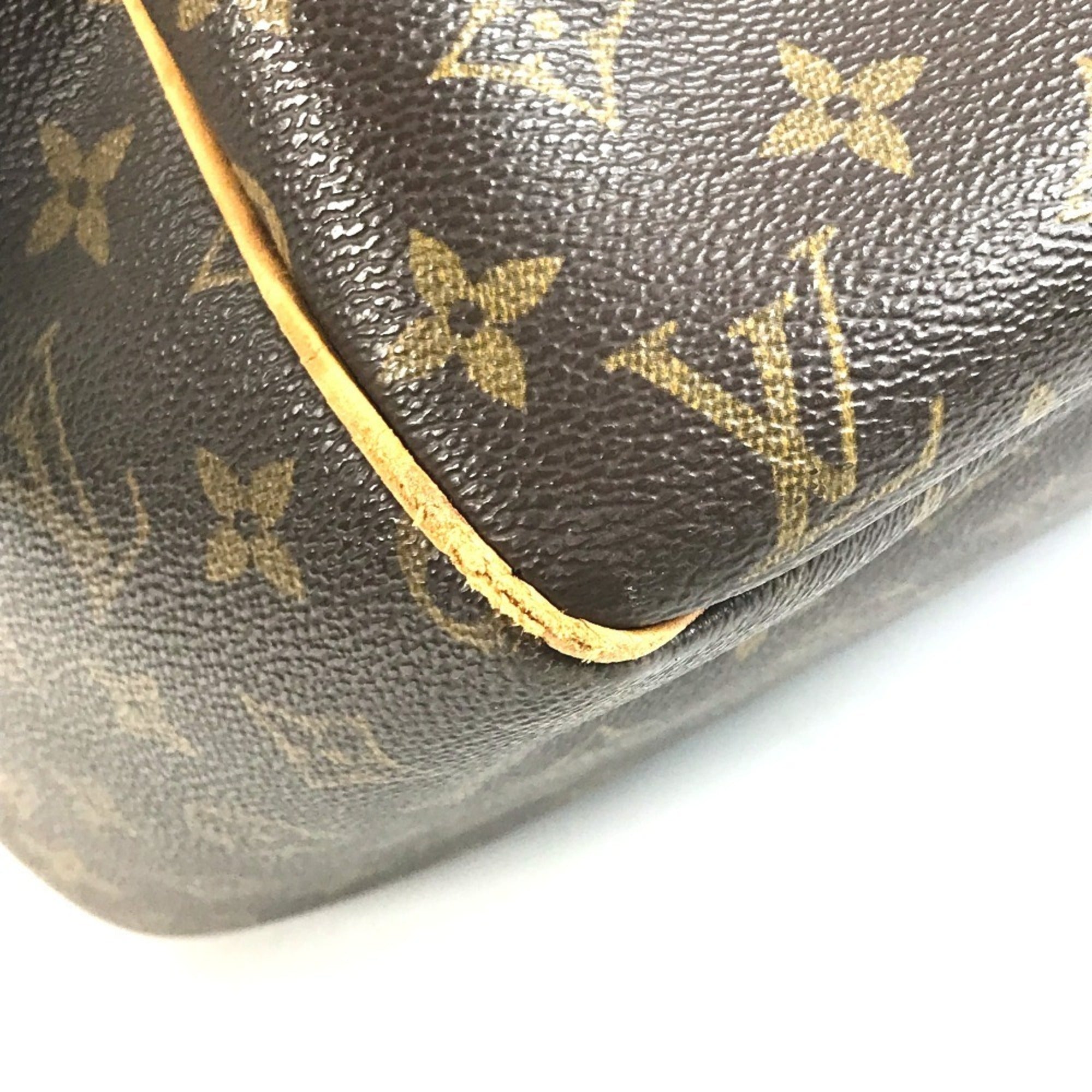 Louis Vuitton Monogram Brown Monogram Boston Bag Handbag Tote Bag (Pre-Owned)