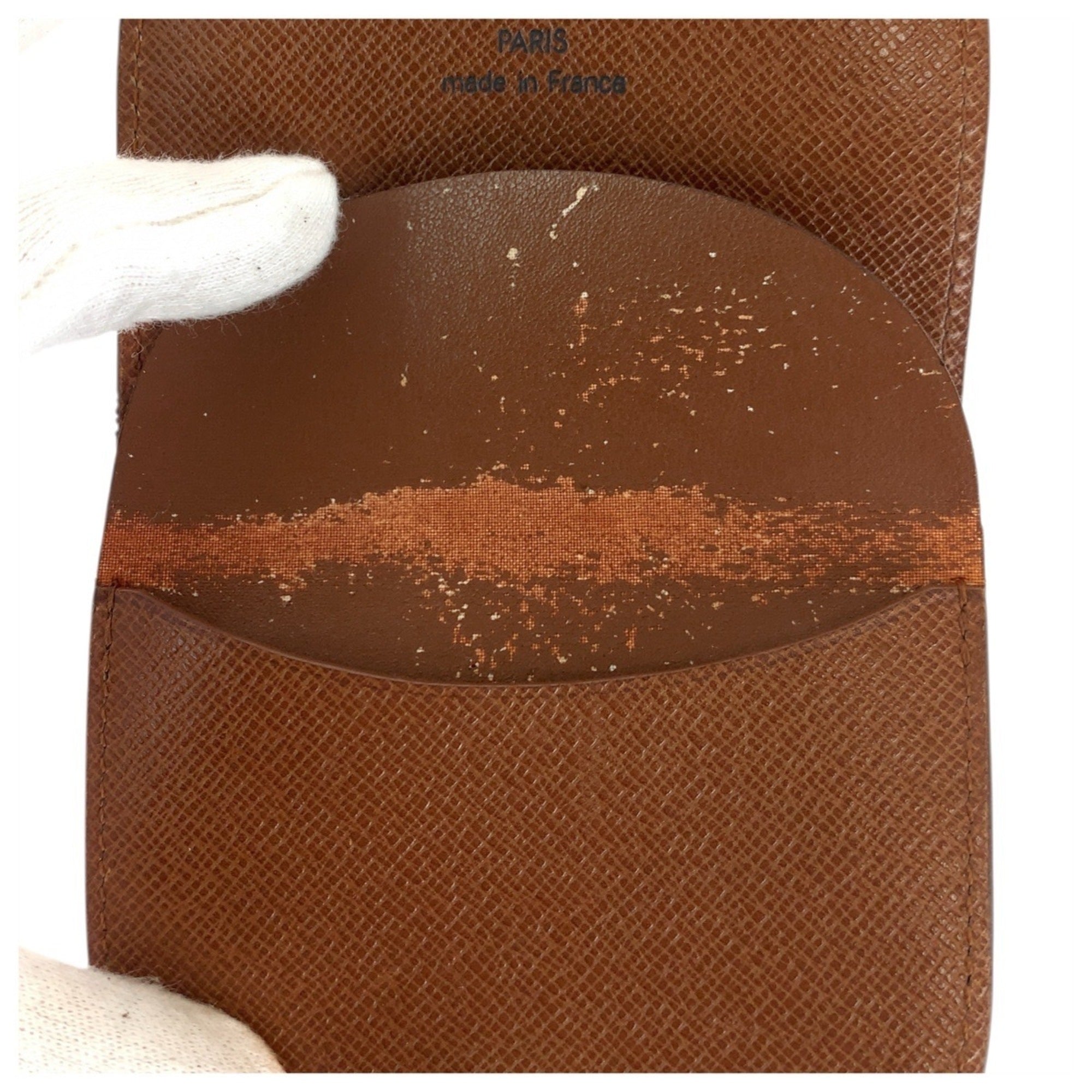 Louis Vuitton Brown Monogram Monogram Coin Purse/Coin Case (Pre-Owned)