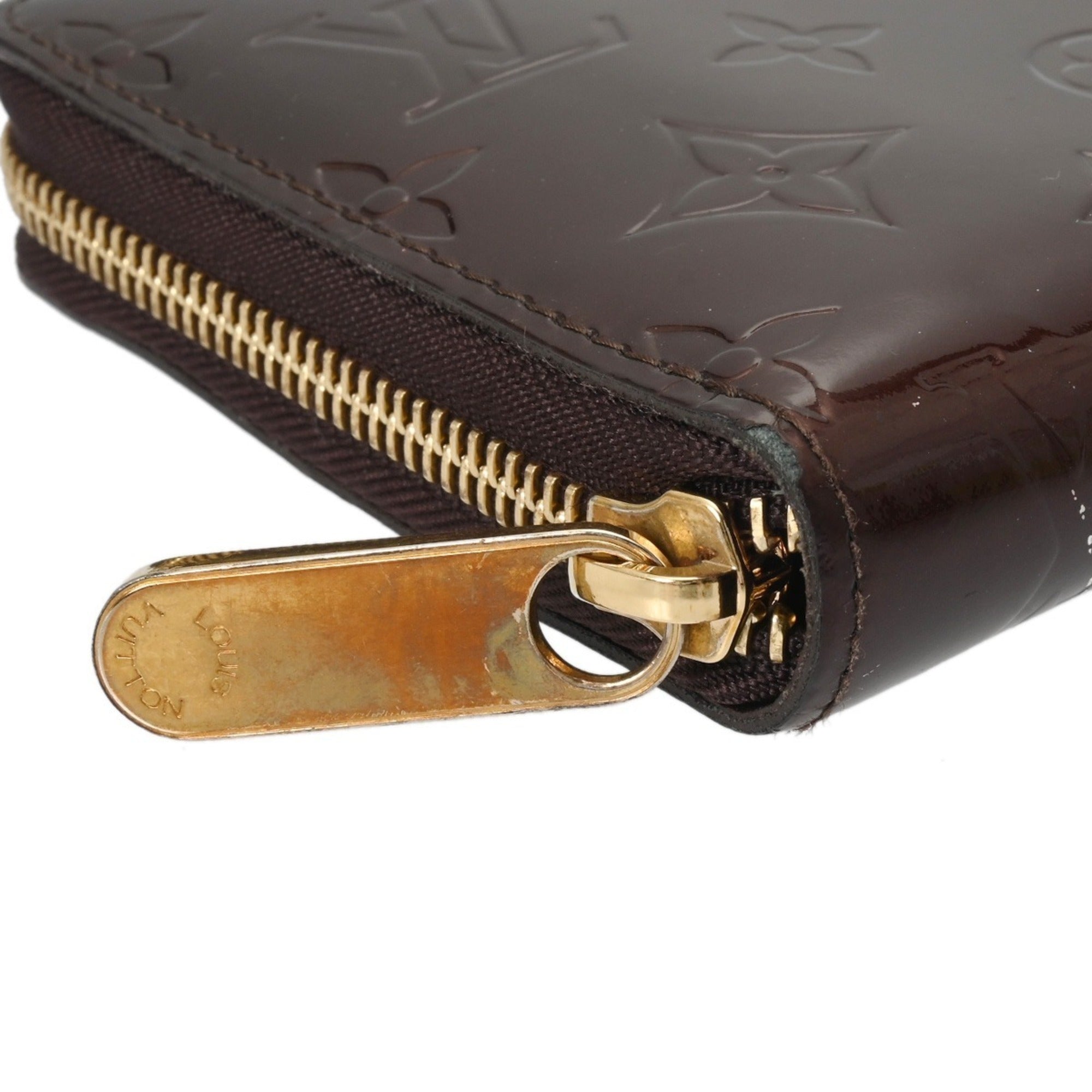 Louis Vuitton Monogram Vernis Amarante Monogram Vernis Long Wallet (Bi-Fold) (Pre-Owned)