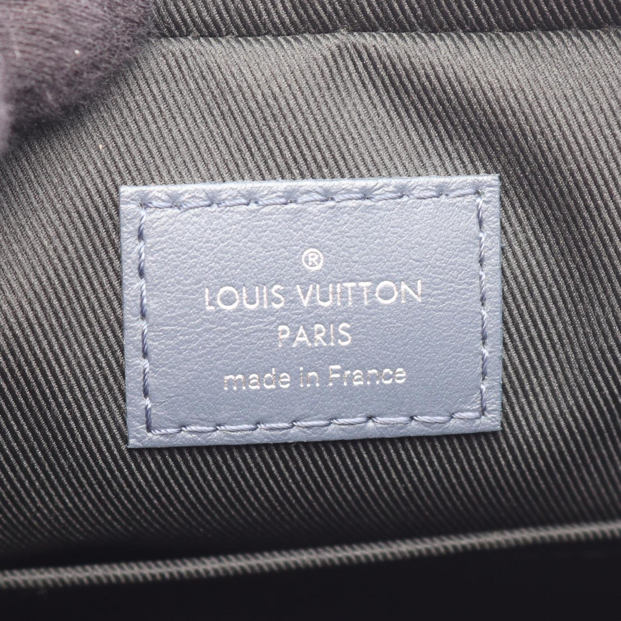 Louis Vuitton Navy Monogram Shadow Shoulder Bag (Pre-Owned)