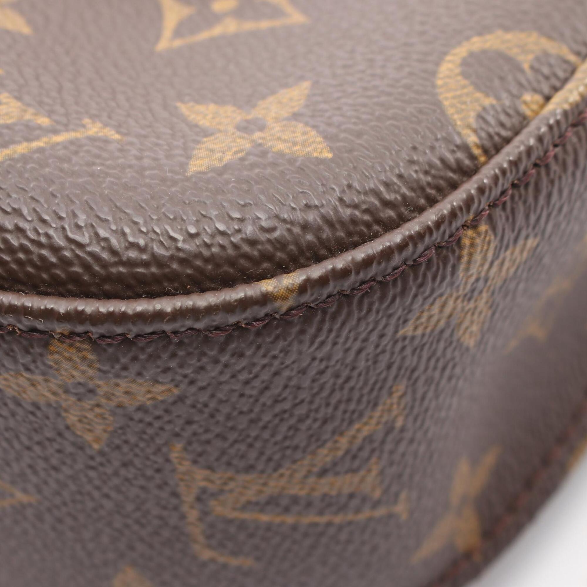 Louis Vuitton Brown Monogram Monogram Leather Handbag Shoulder Bag (Pre-Owned)
