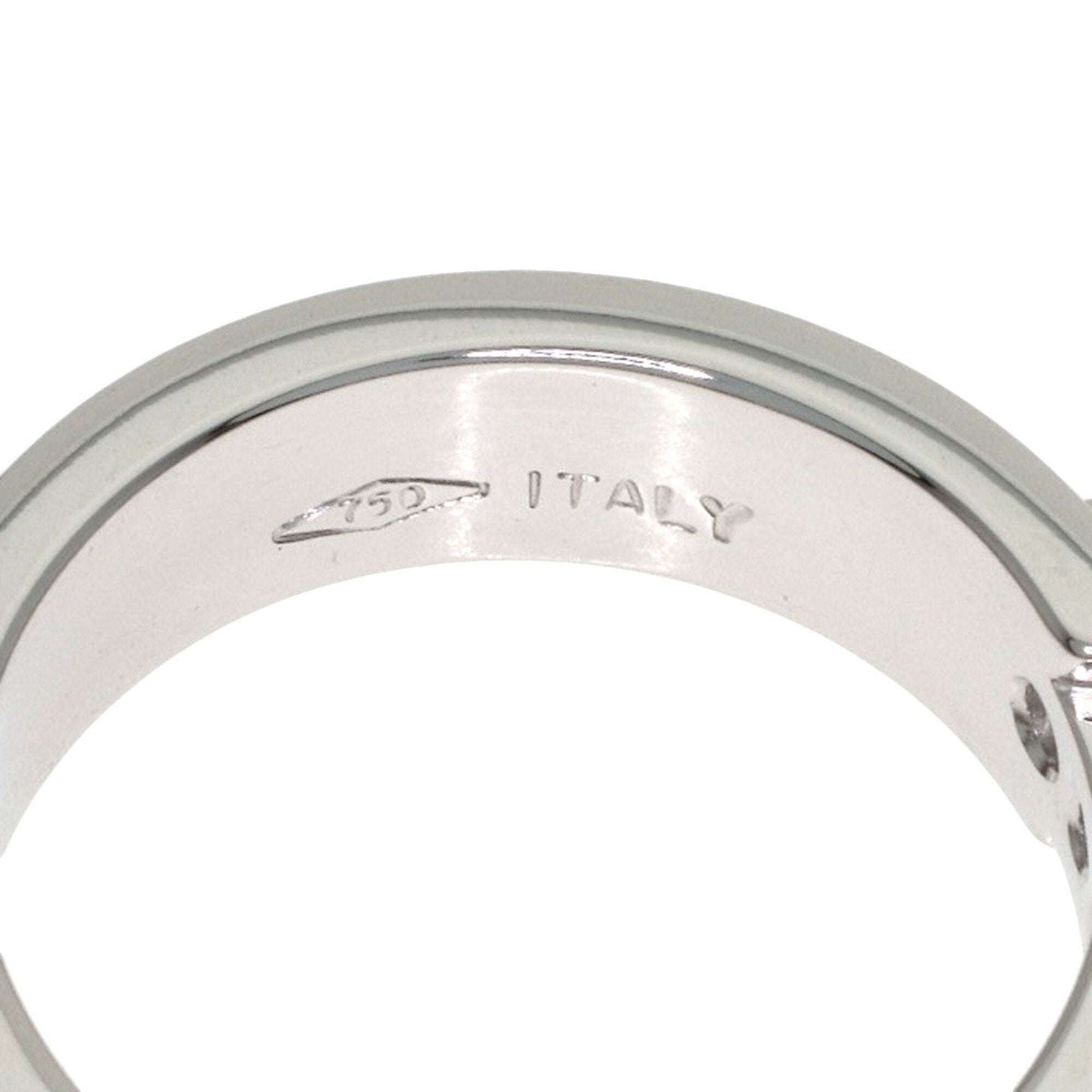 Tiffany Atlas White Gold (18K) Band Ring (Pre-Owned)