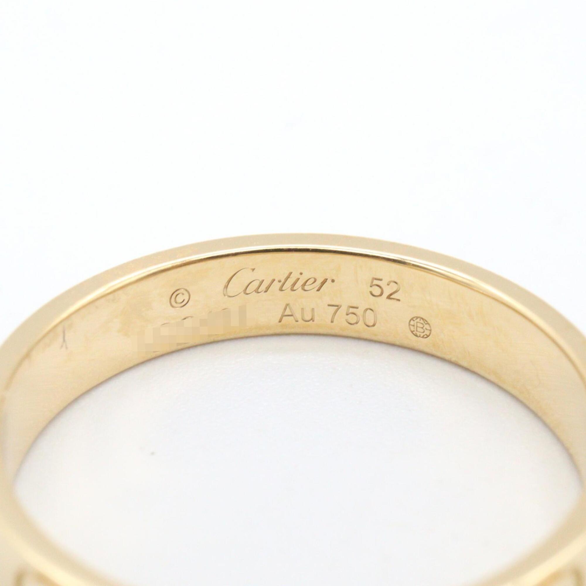 Cartier Gold Yellow Gold (18K) Band Ring (Pre-Owned)
