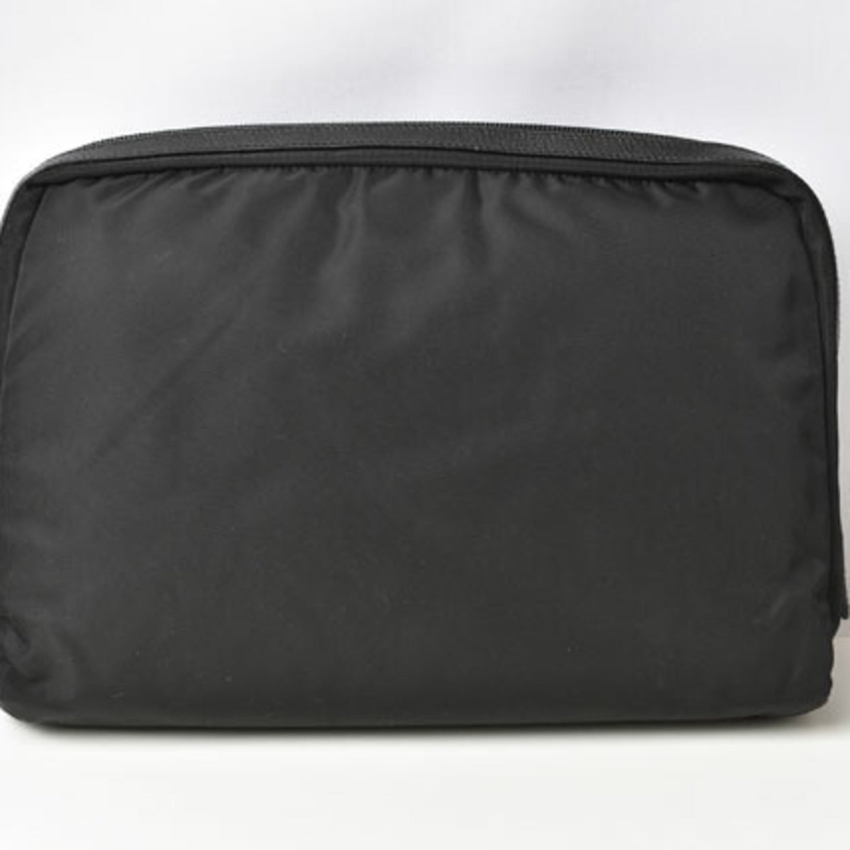 Prada Black Vela Nylon Pouch (Pre-Owned)