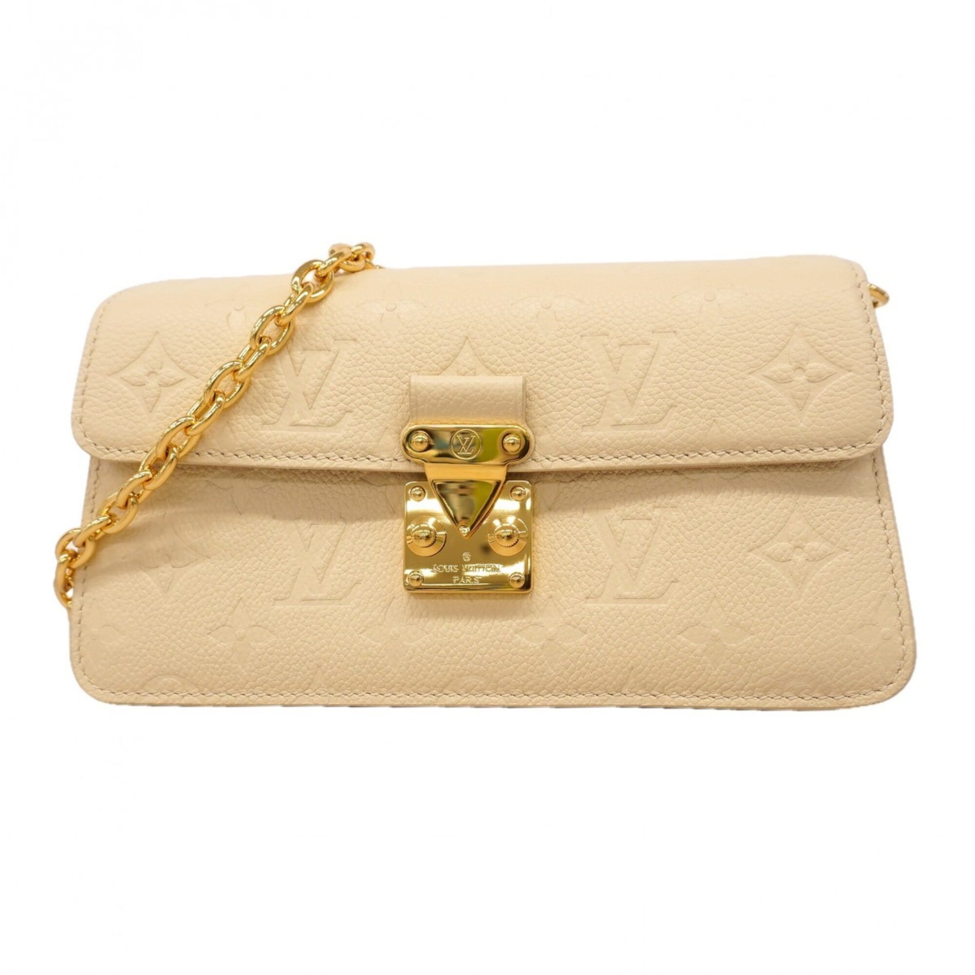 Louis Vuitton Cream Shoulder Bag (Pre-Owned)