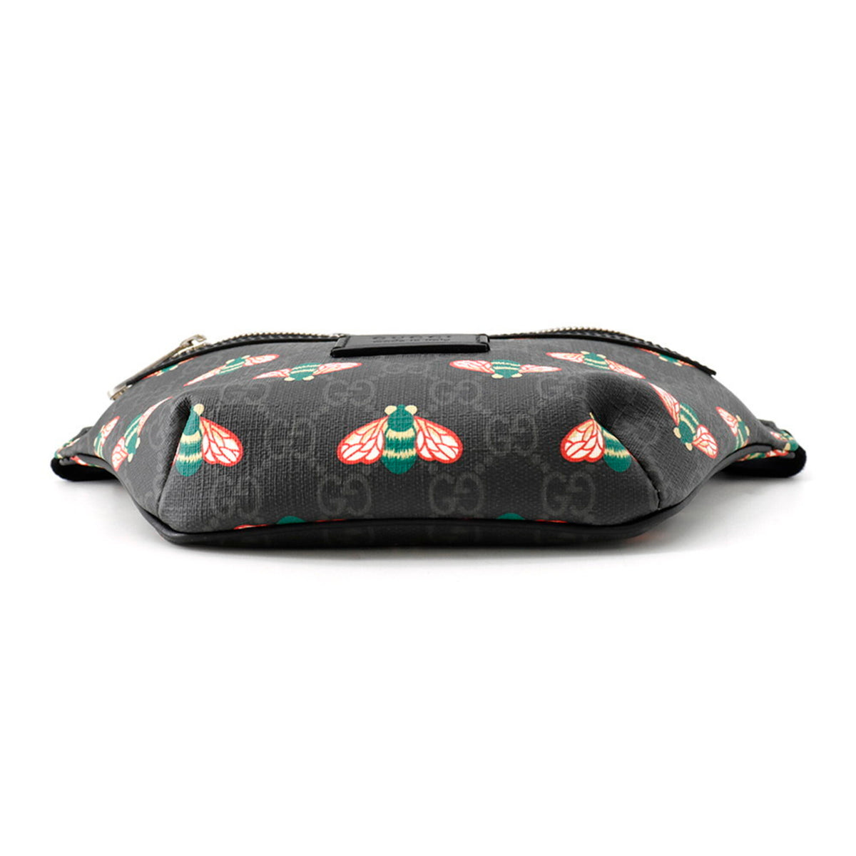 Gucci Black Gg Supreme Leather Sling Bag (Pre-Owned)