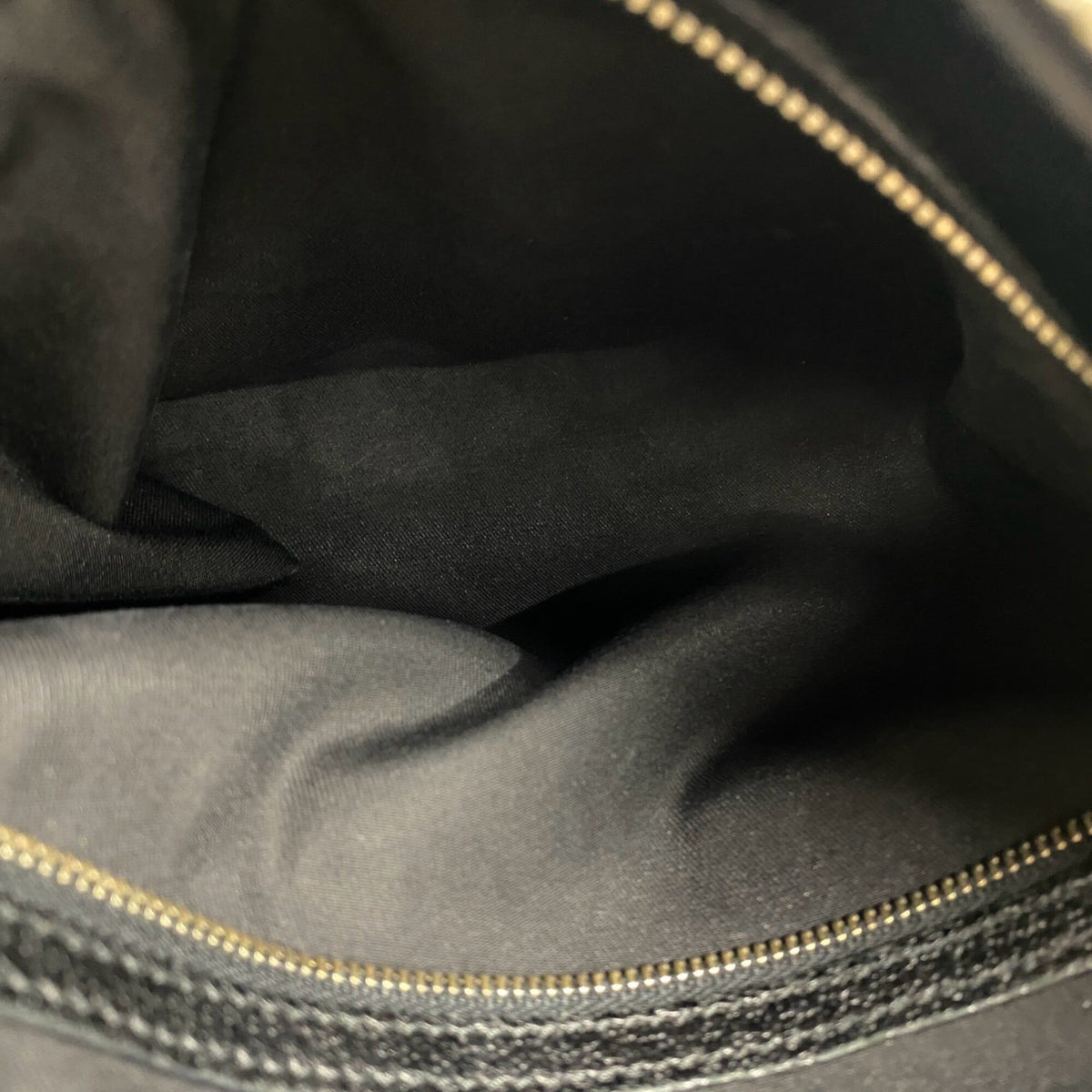 Gucci Black Canvas Leather Shoulder Bag Tote Bag (Pre-Owned)