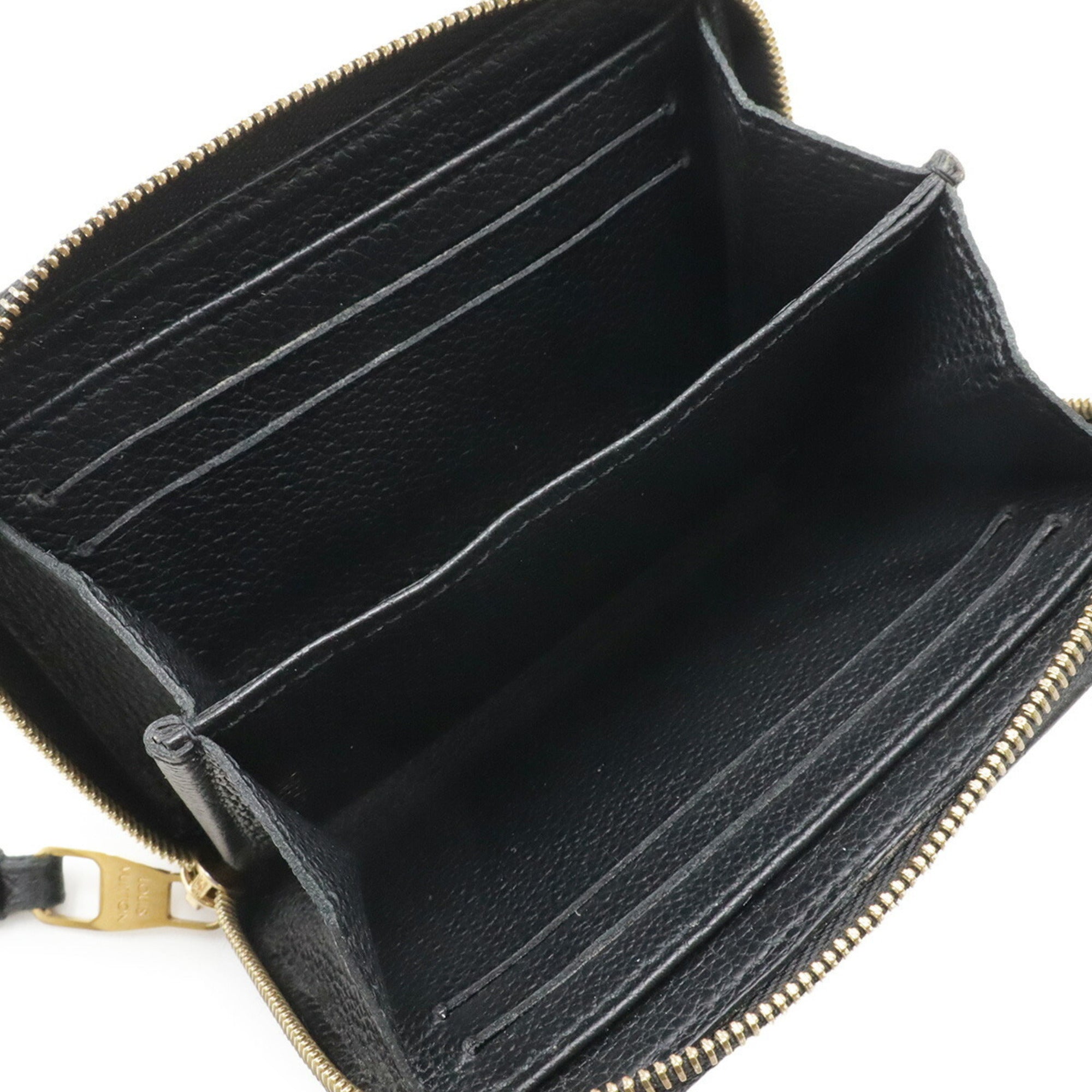 Louis Vuitton Black Noir Monogram Empreinte Coin Purse/Coin Case (Pre-Owned)