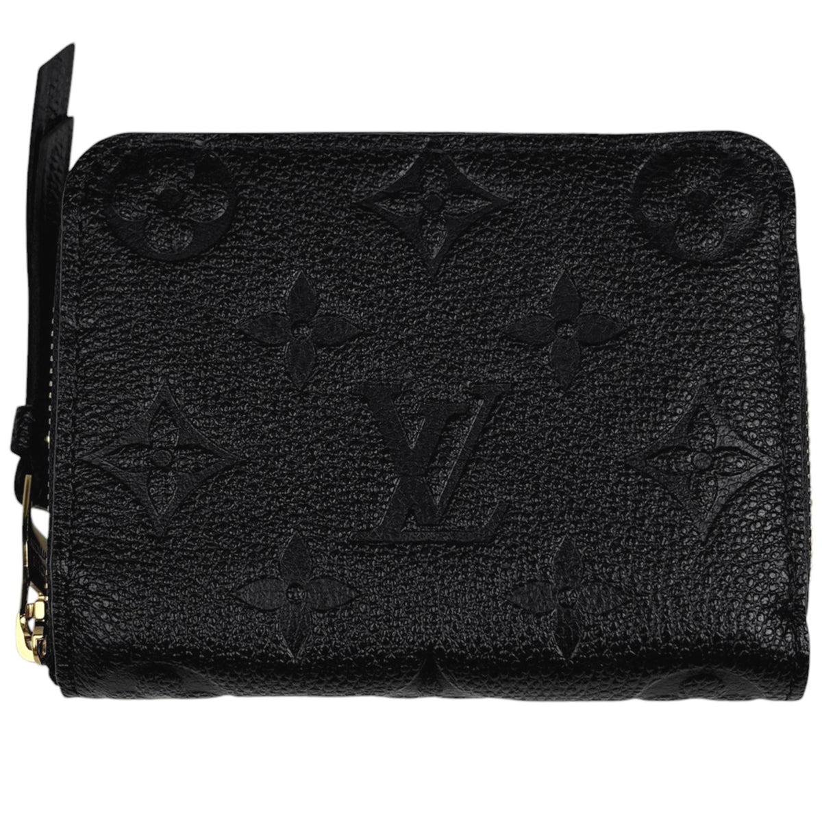 Louis Vuitton Monogram Empreinte Black Noir Monogram Empreinte Coin Purse/Coin Case (Pre-Owned)