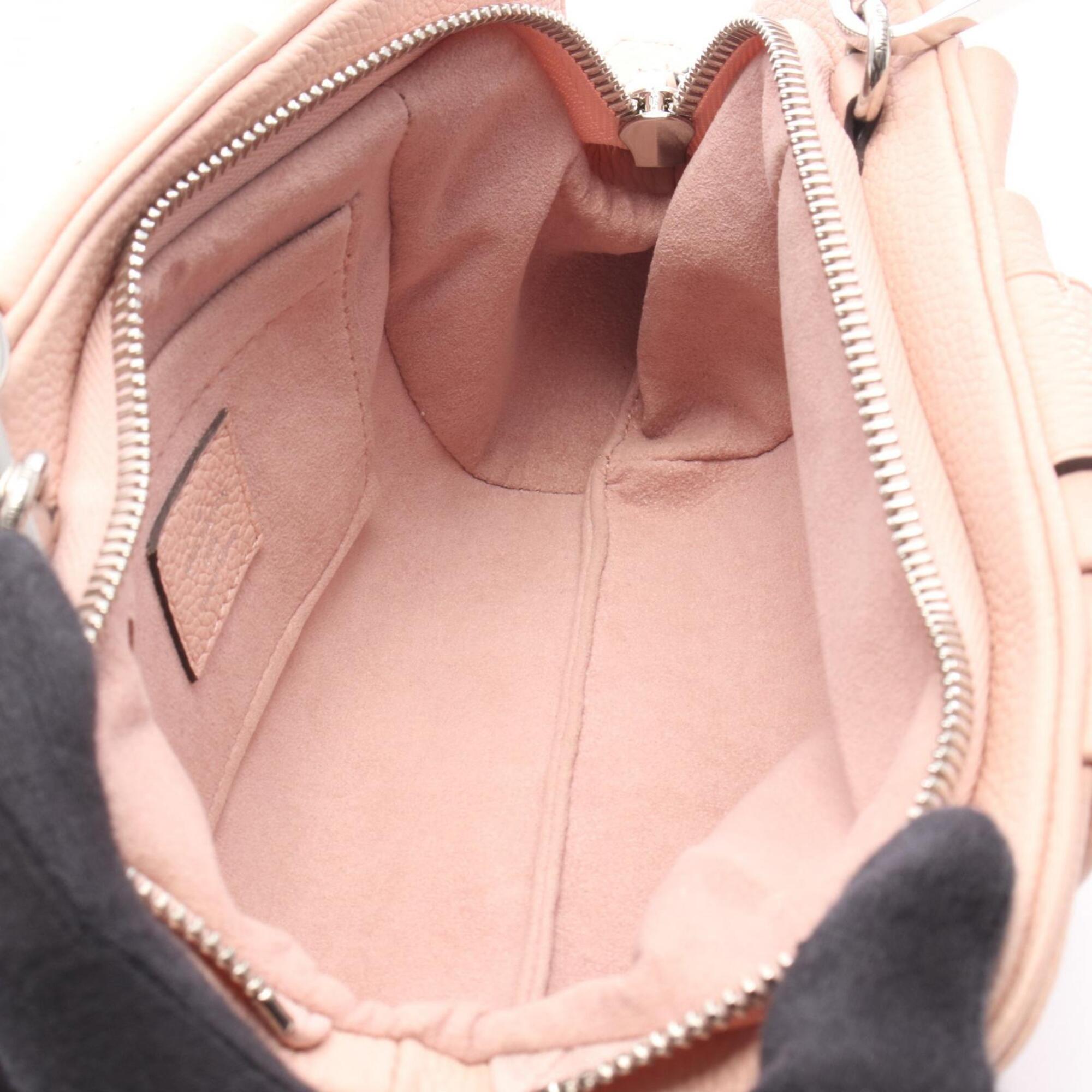 Louis Vuitton Pink Mahina Leather Leather Handbag Shoulder Bag (Pre-Owned)