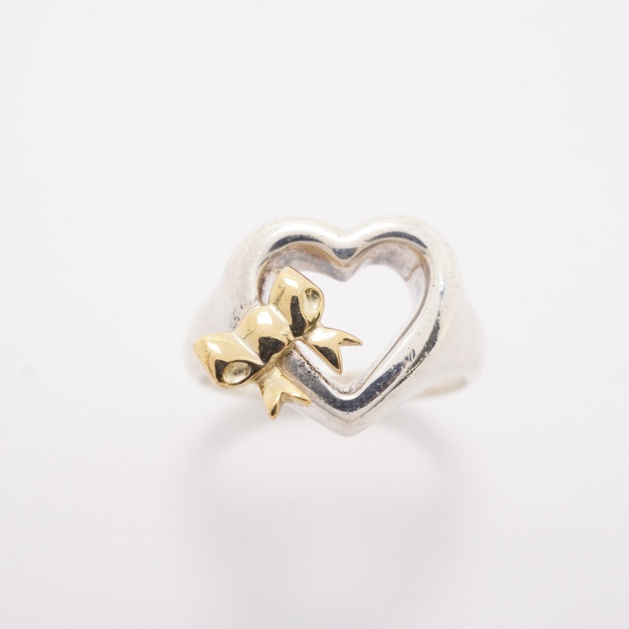 Tiffany Yellow Gold (18K) Silver 925 Band Ring (Pre-Owned)