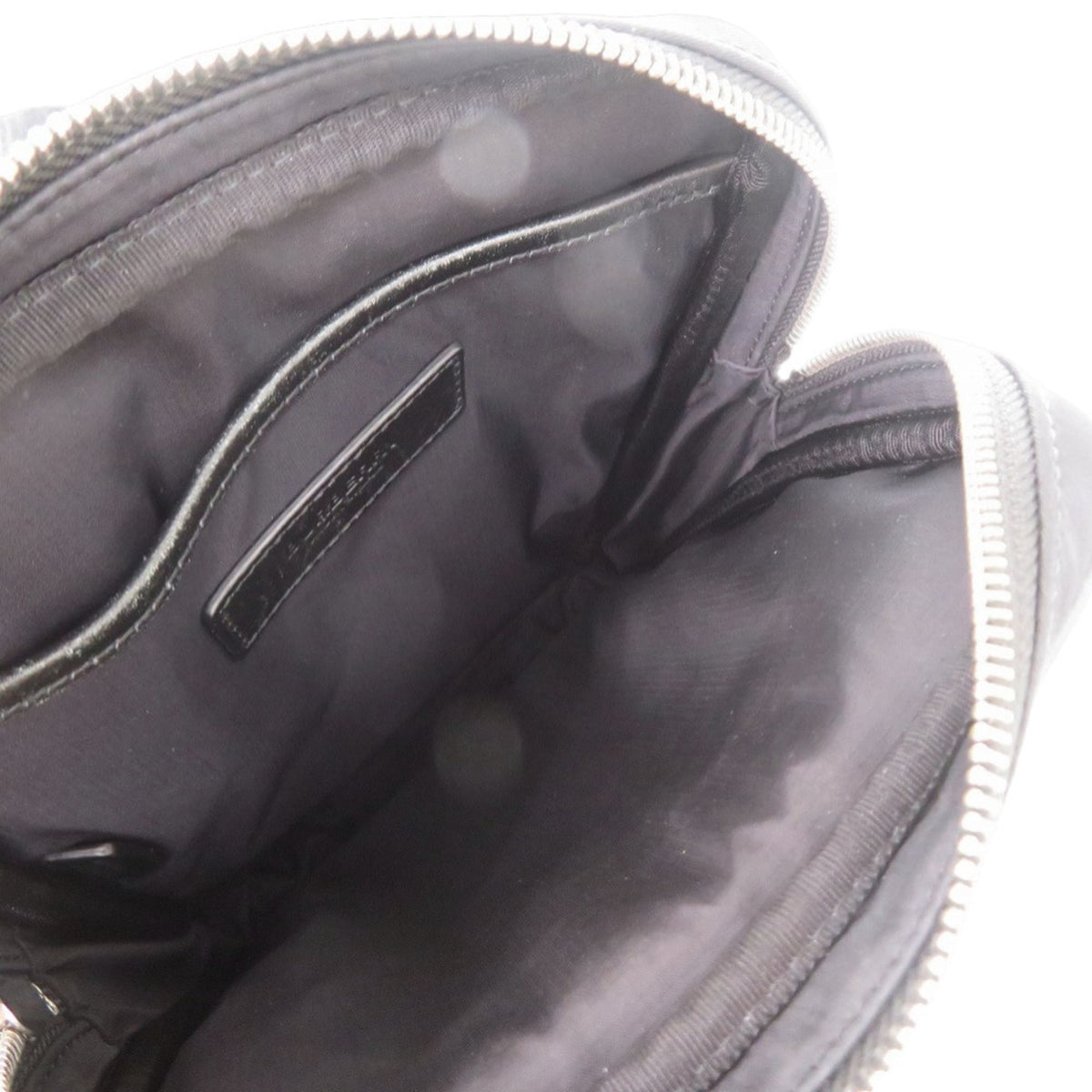 Burberry Black White Nylon Sling Bag (Pre-Owned)