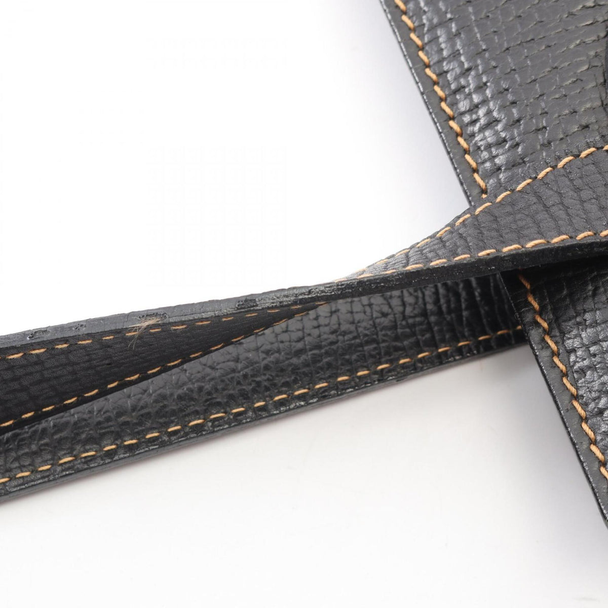 Loewe Black Leather Handbag Tote Bag (Pre-Owned)