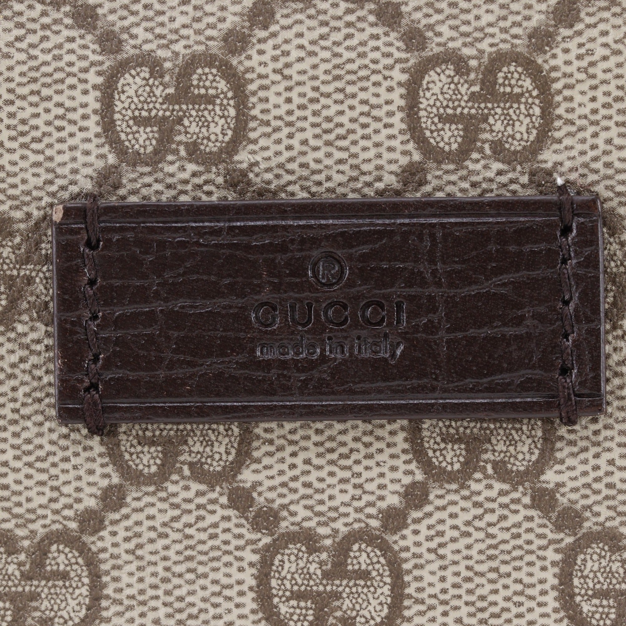 Gucci Brown Gg Supreme Tote Bag (Pre-Owned)