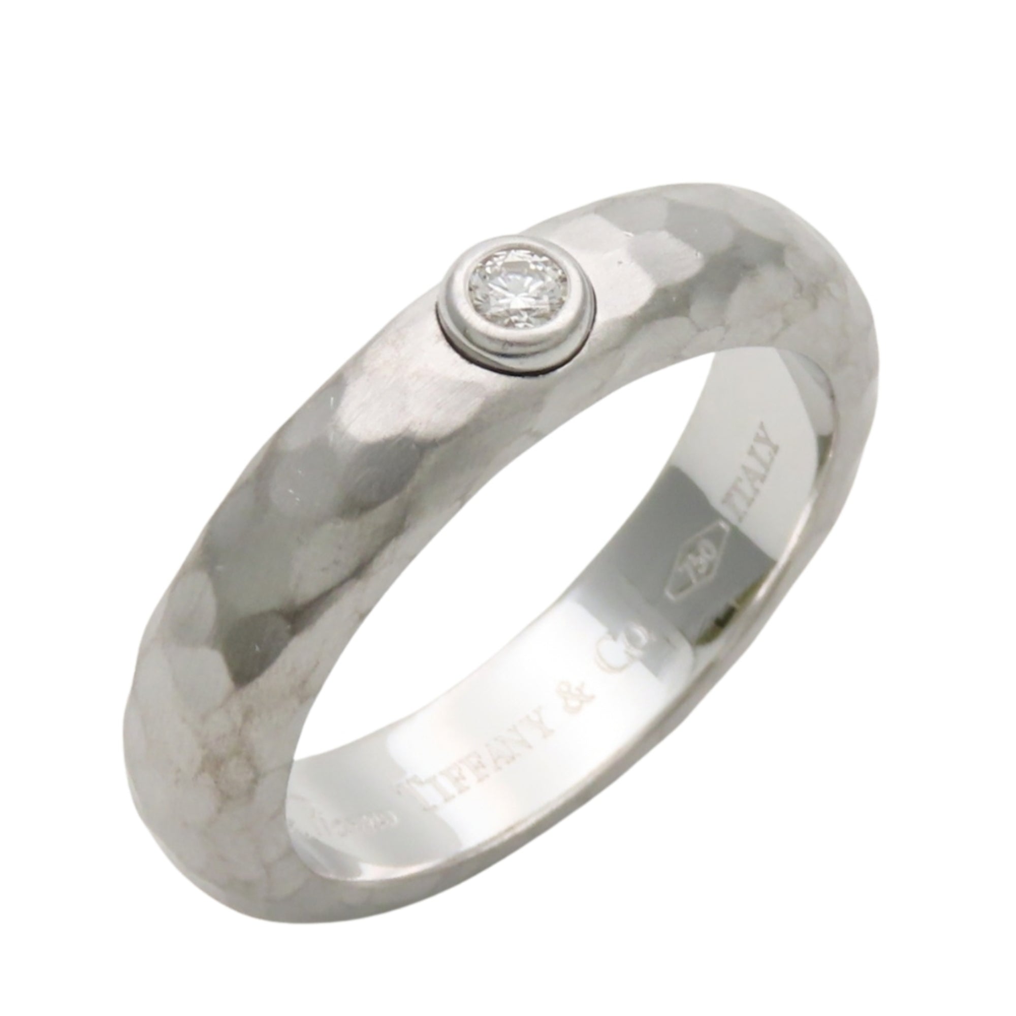 Tiffany White Gold White Gold (18K) Band Ring (Pre-Owned)