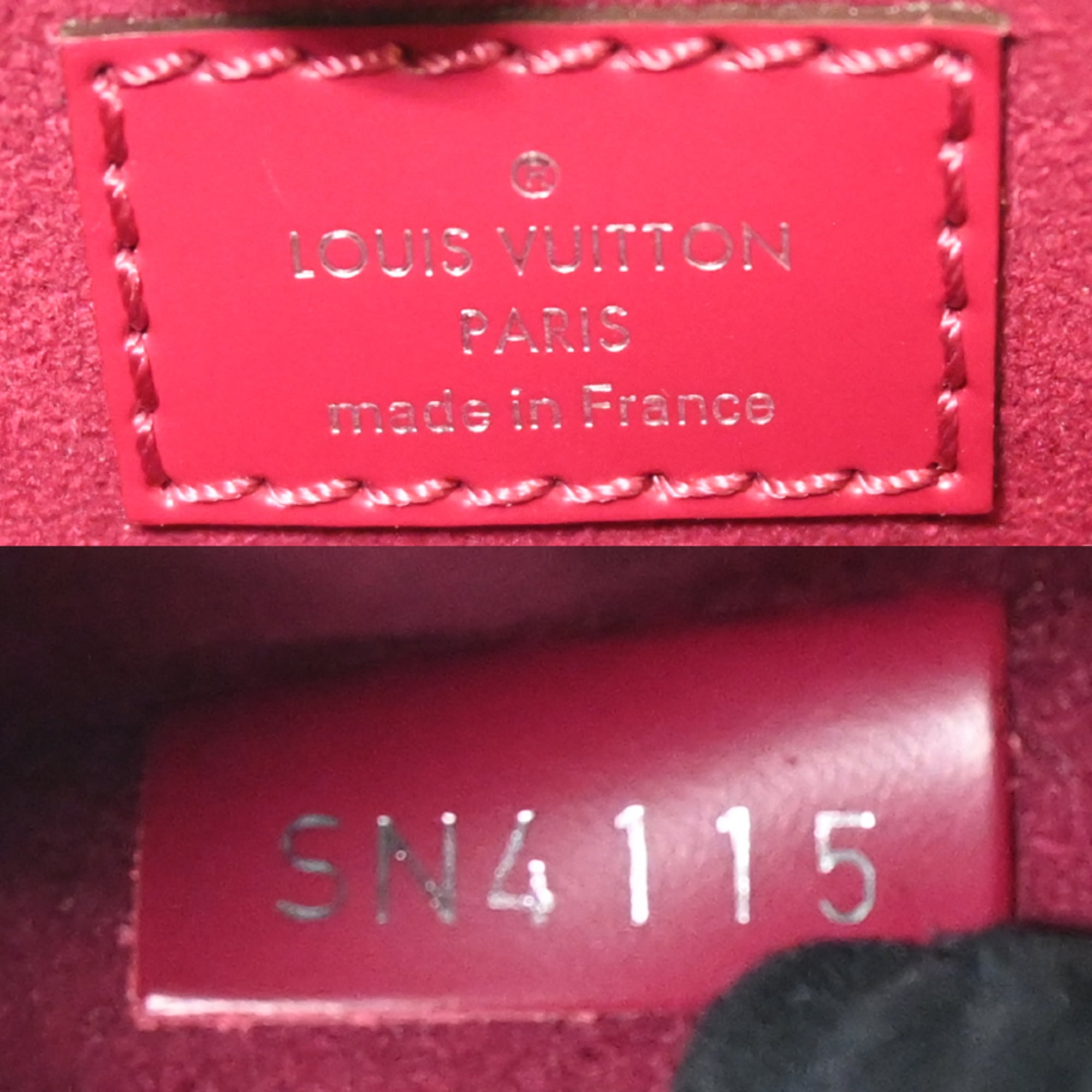 Louis Vuitton Fuchsia Epi Leather Shoulder Bag (Pre-Owned)