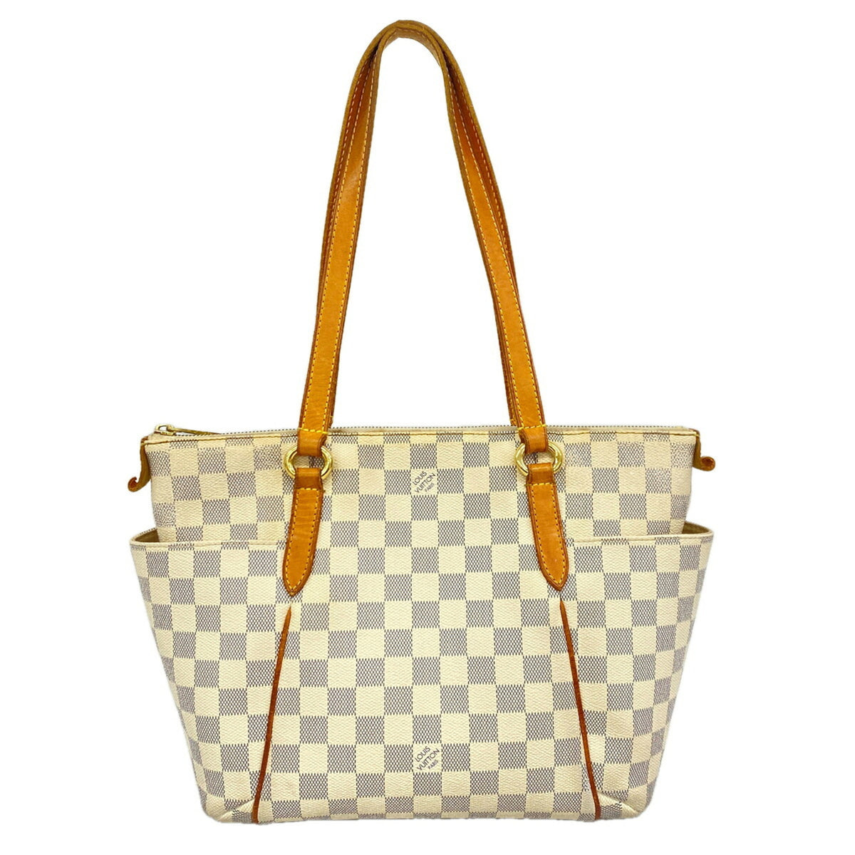 Louis Vuitton White Tote Bag (Pre-Owned)