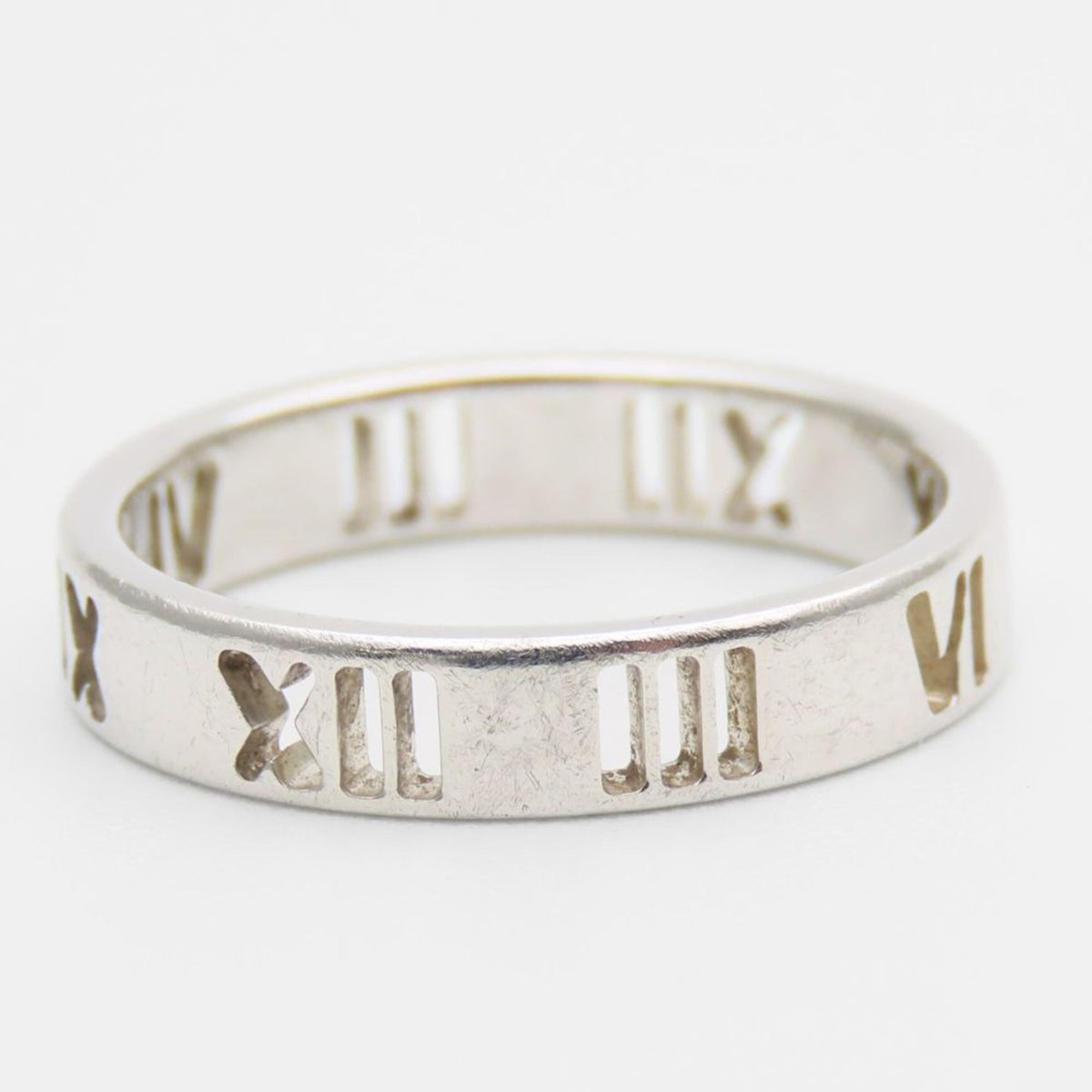 Tiffany Silver 925 Band Ring (Pre-Owned)