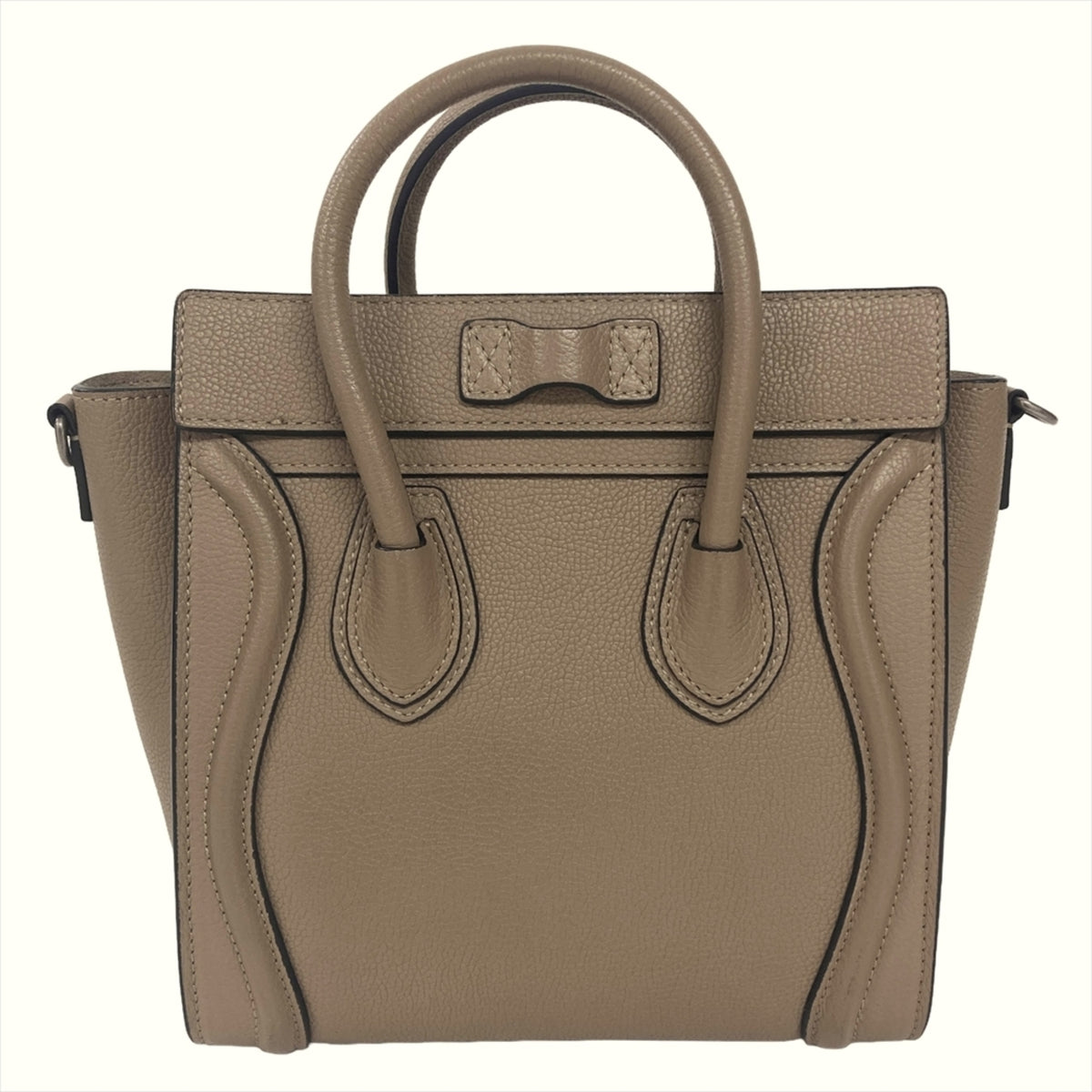 Celine Grayish Leather Handbag (Pre-Owned)