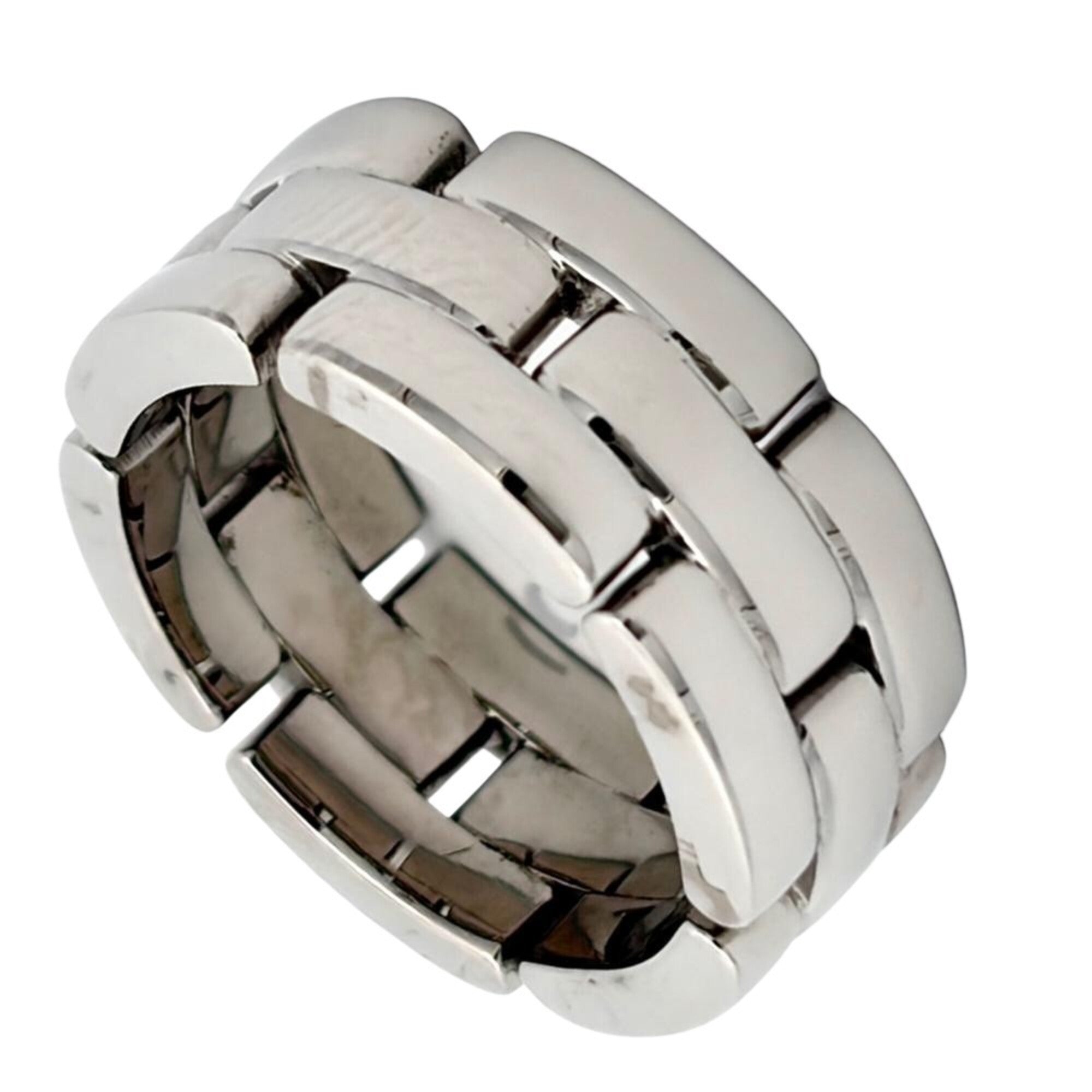 Cartier White Gold White Gold (18K) Band Ring (Pre-Owned)