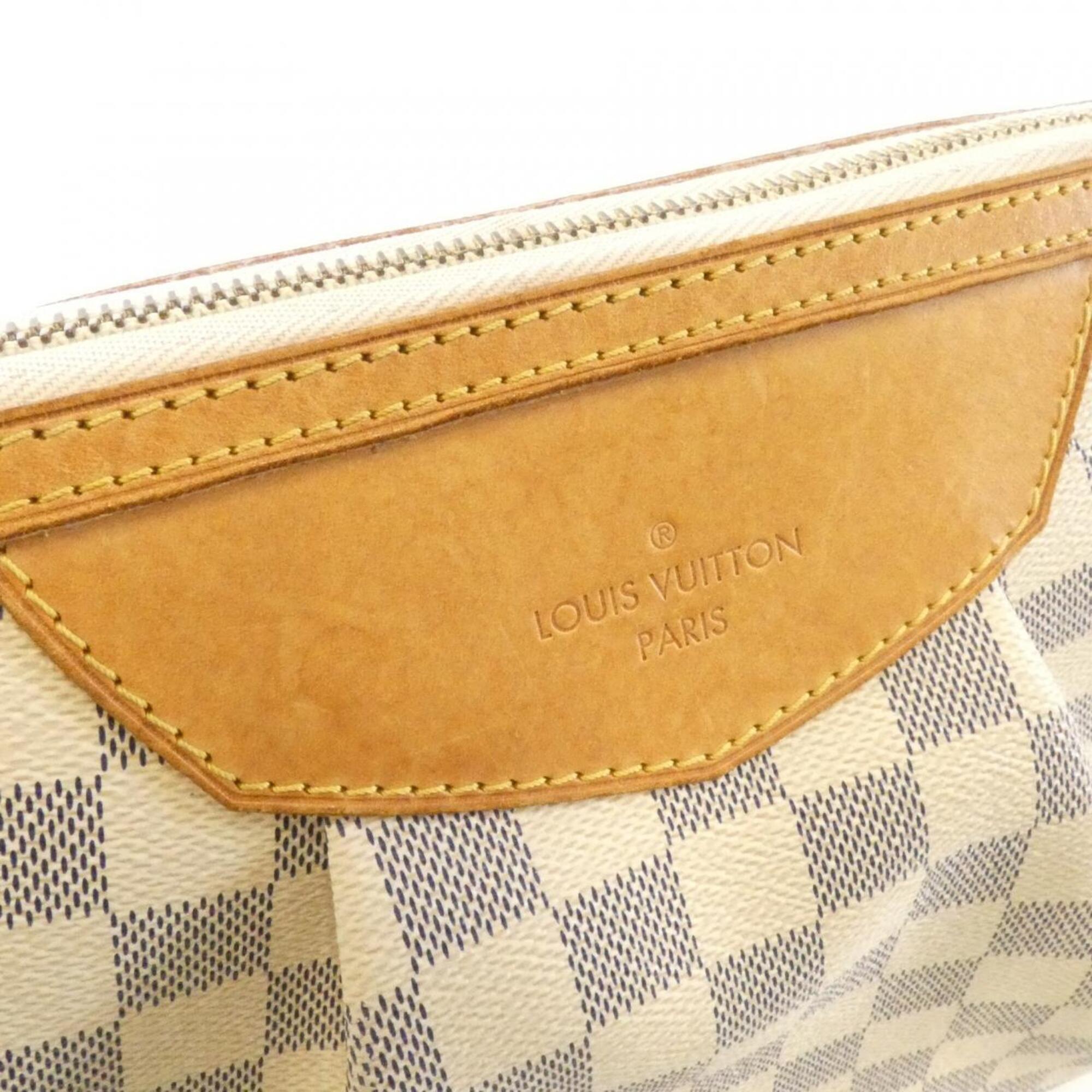 Louis Vuitton Azur Coated Canvas Shoulder Bag (Pre-Owned)