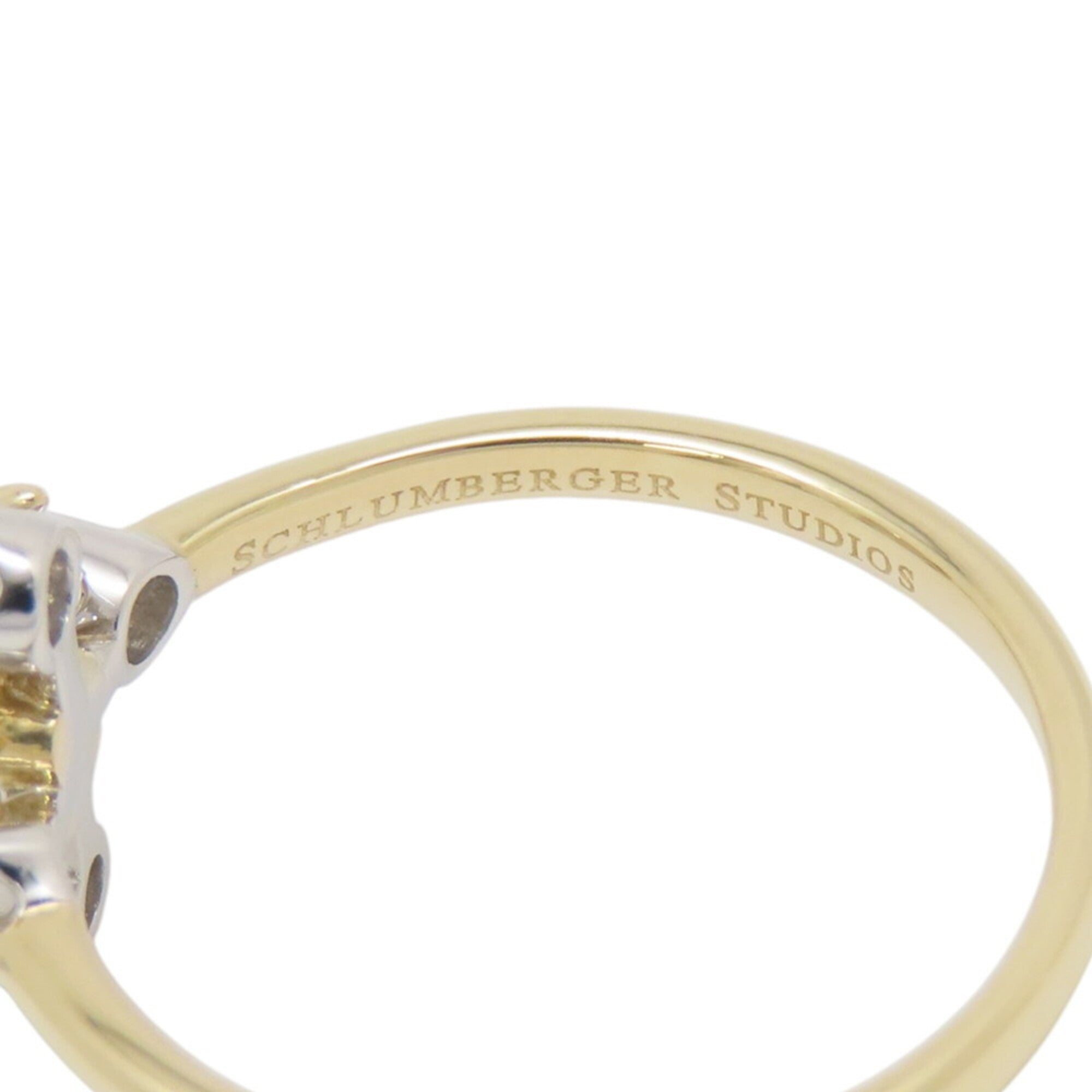 Tiffany Gold Silver Yellow Gold (18K) Platinum 950 Anniversary Ring (Pre-Owned)
